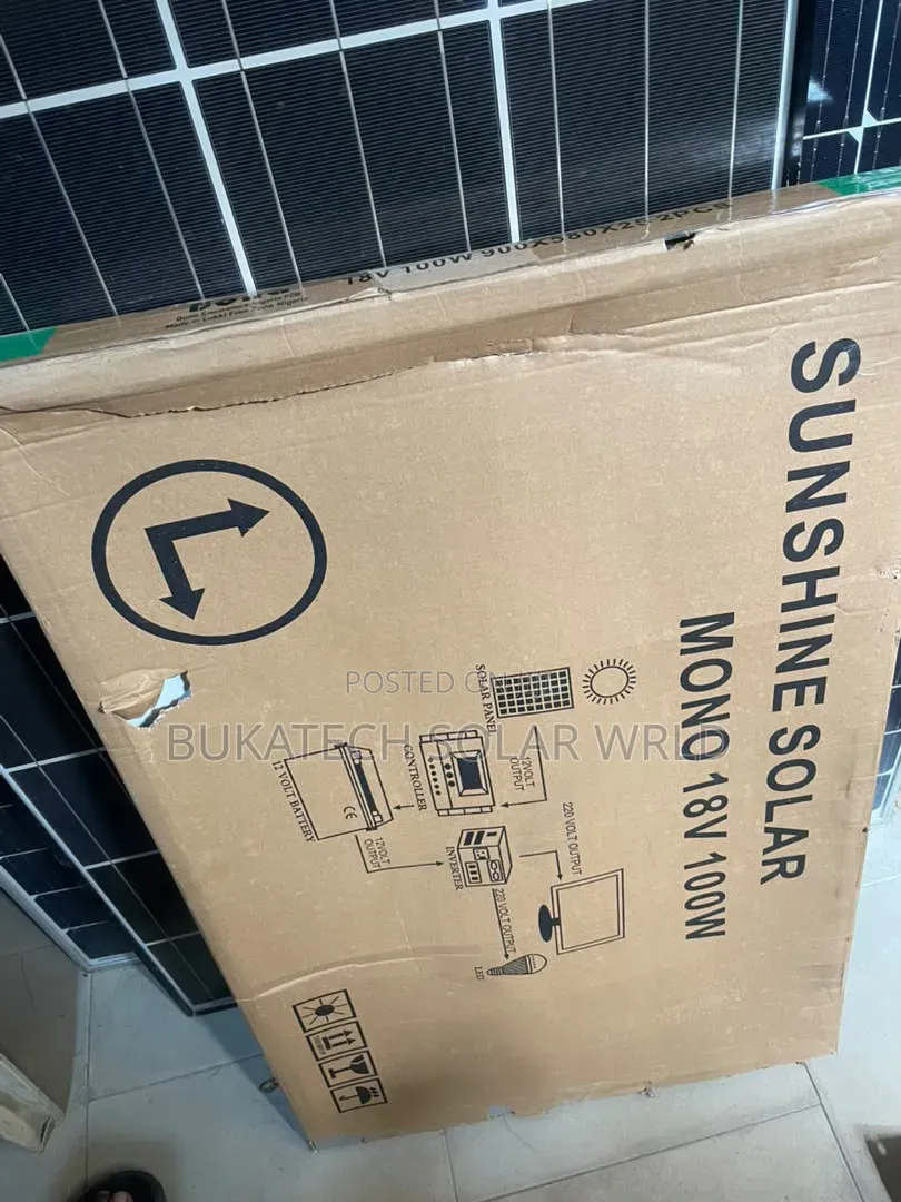 100w Solar Panels