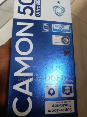 New Tecno Camon 50 Ultra 512 GB Gold