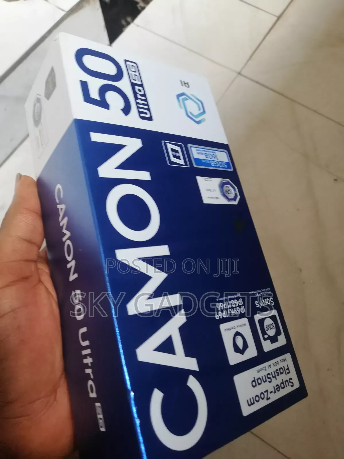New Tecno Camon 50 Ultra 512 GB Gold