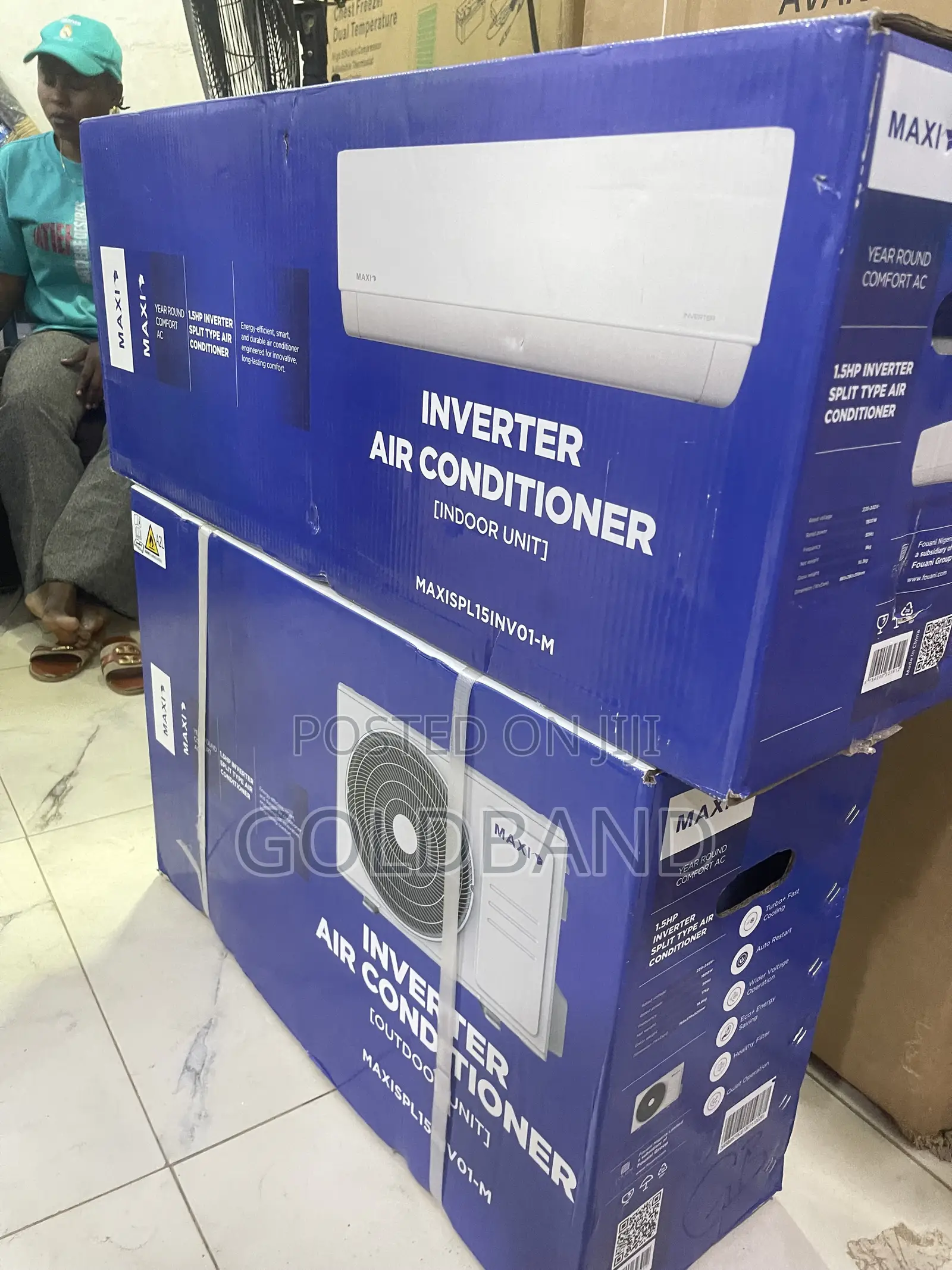 Maxi 1.5HP Inverter Split Air Conditioner for Home