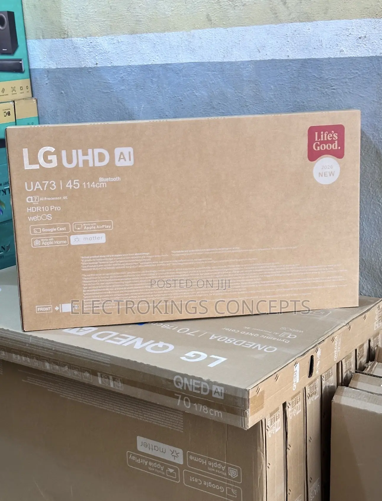 Brand New 50Inch LG UHD AI Android Smart Television > Netflix >YouTube