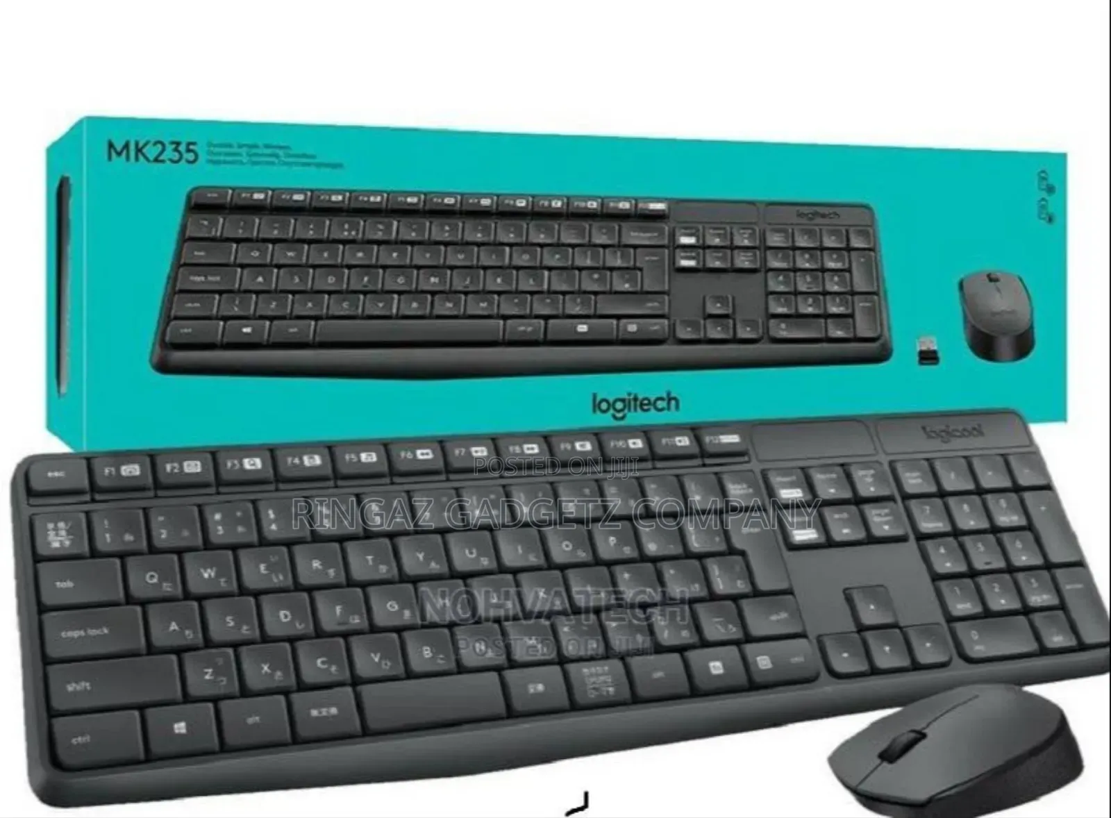 Mk235 Wireless Keyboard and Mouse Combo