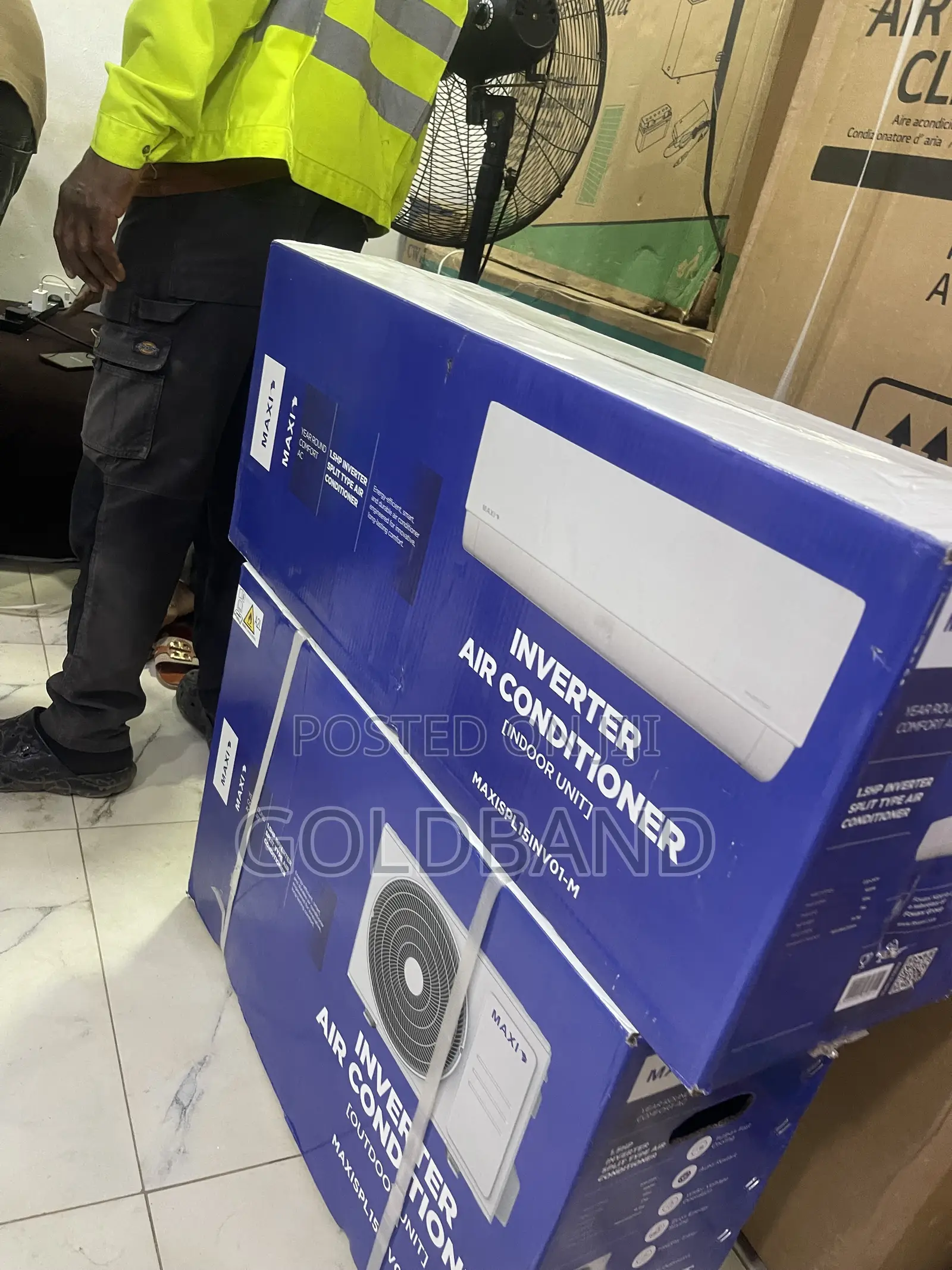 Maxi 1.5HP Split Inverter Air Conditioning System