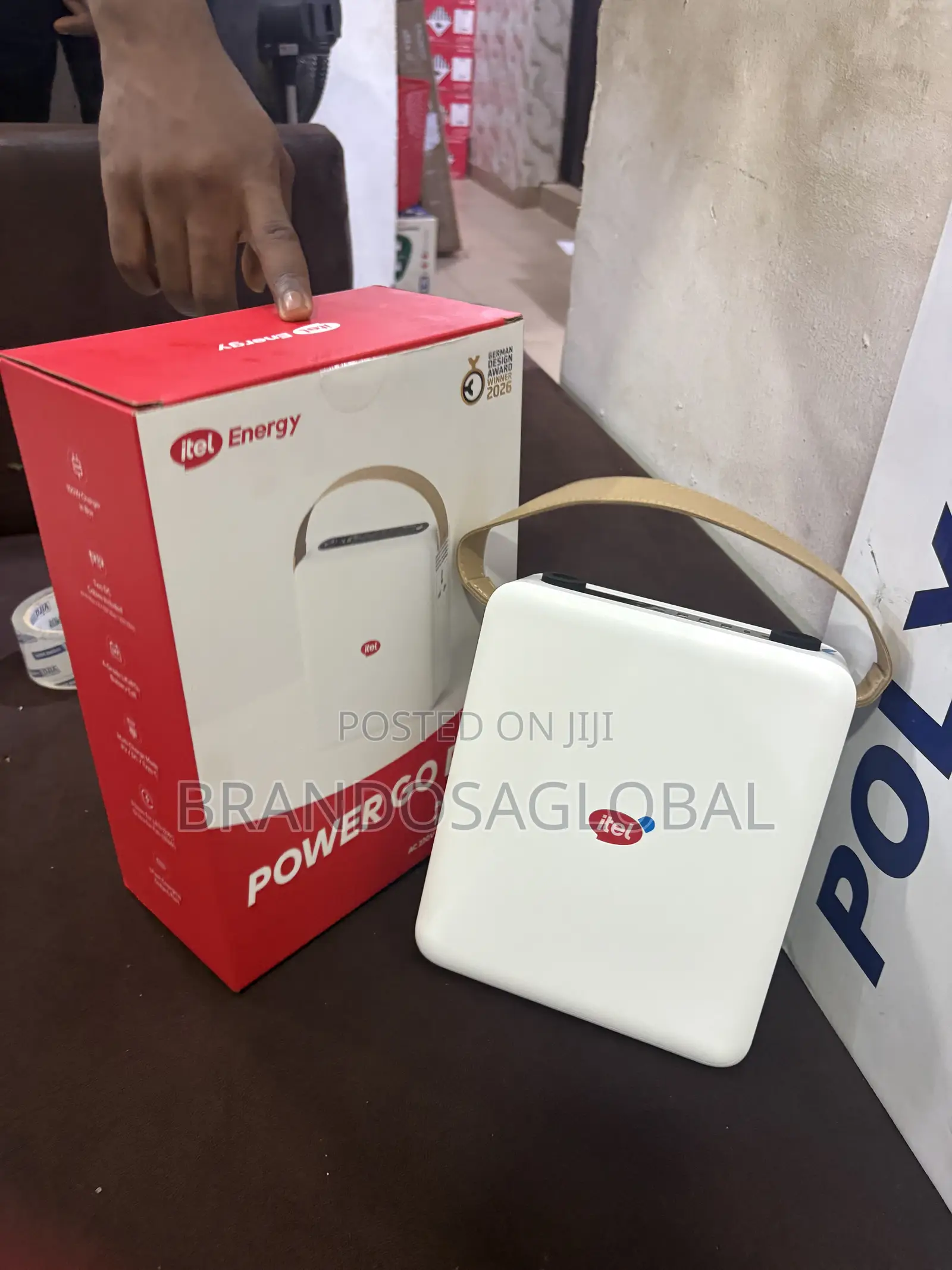 Itel Energy Power Go Pro 100000mAh Power Bank for Home and Travel