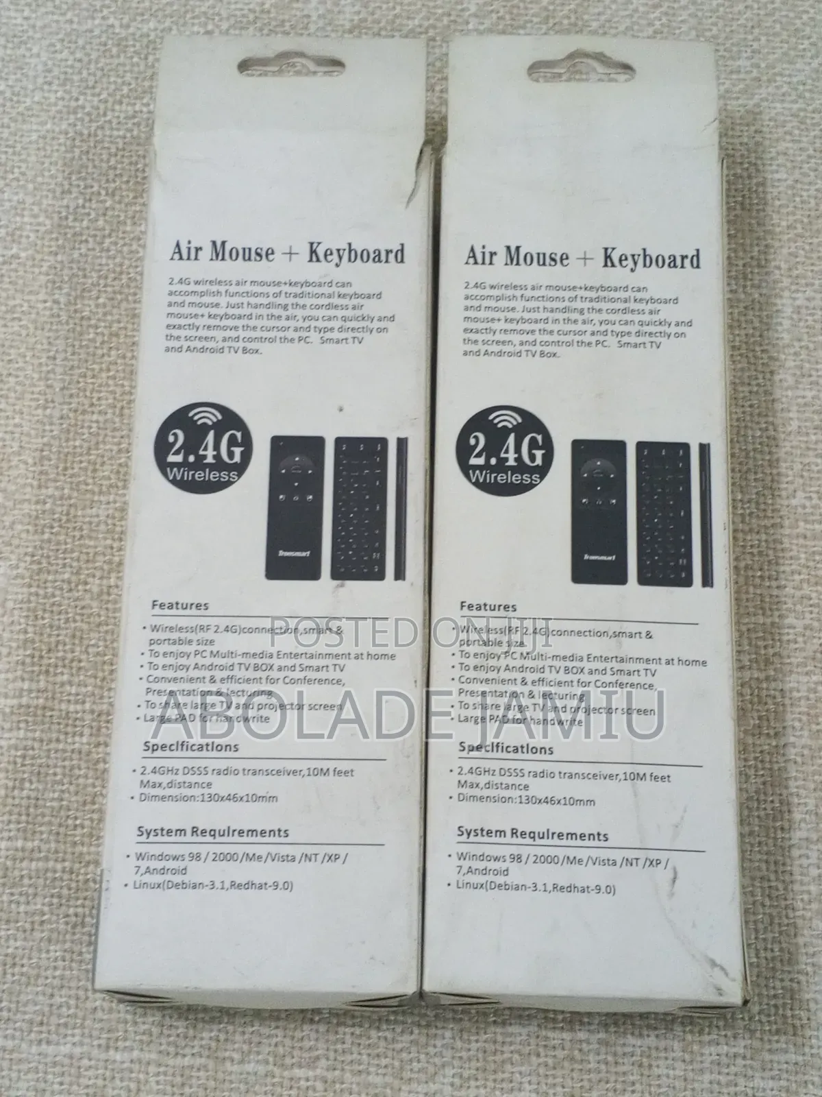 Tronsmart Air Mouse + Keyboard Model: TSM-01