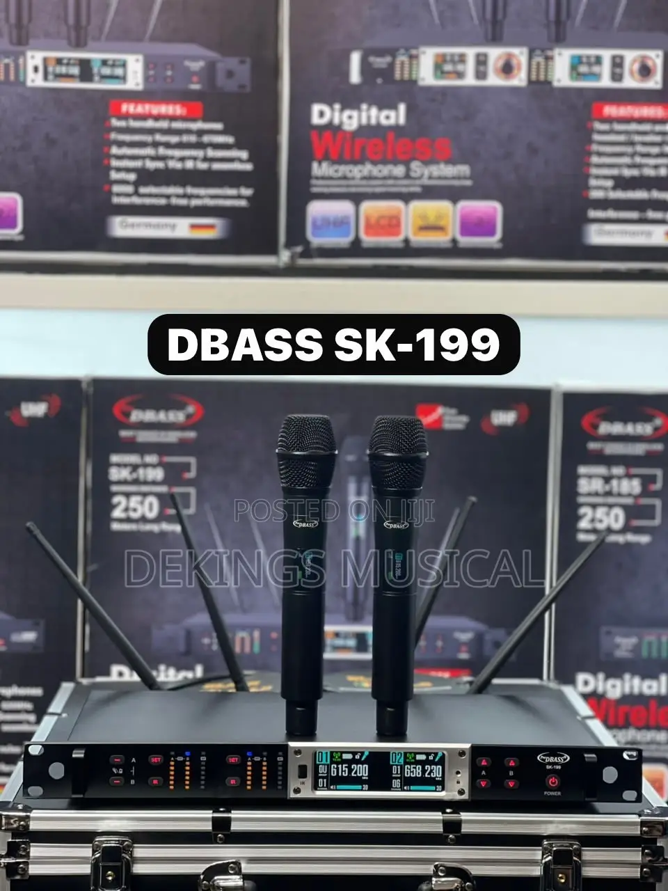 Dbass Microphone SK199 Wireless Microphone