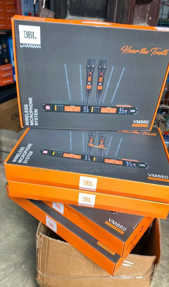JBL VM860 Wireless Microphone System