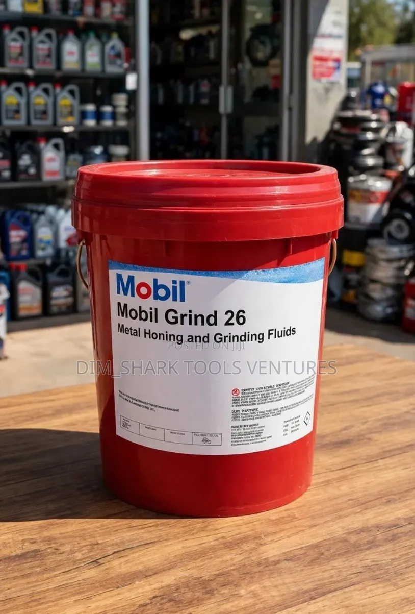 20-Liter Pail of Mobil Grind 26, a Neat Cutting Oil