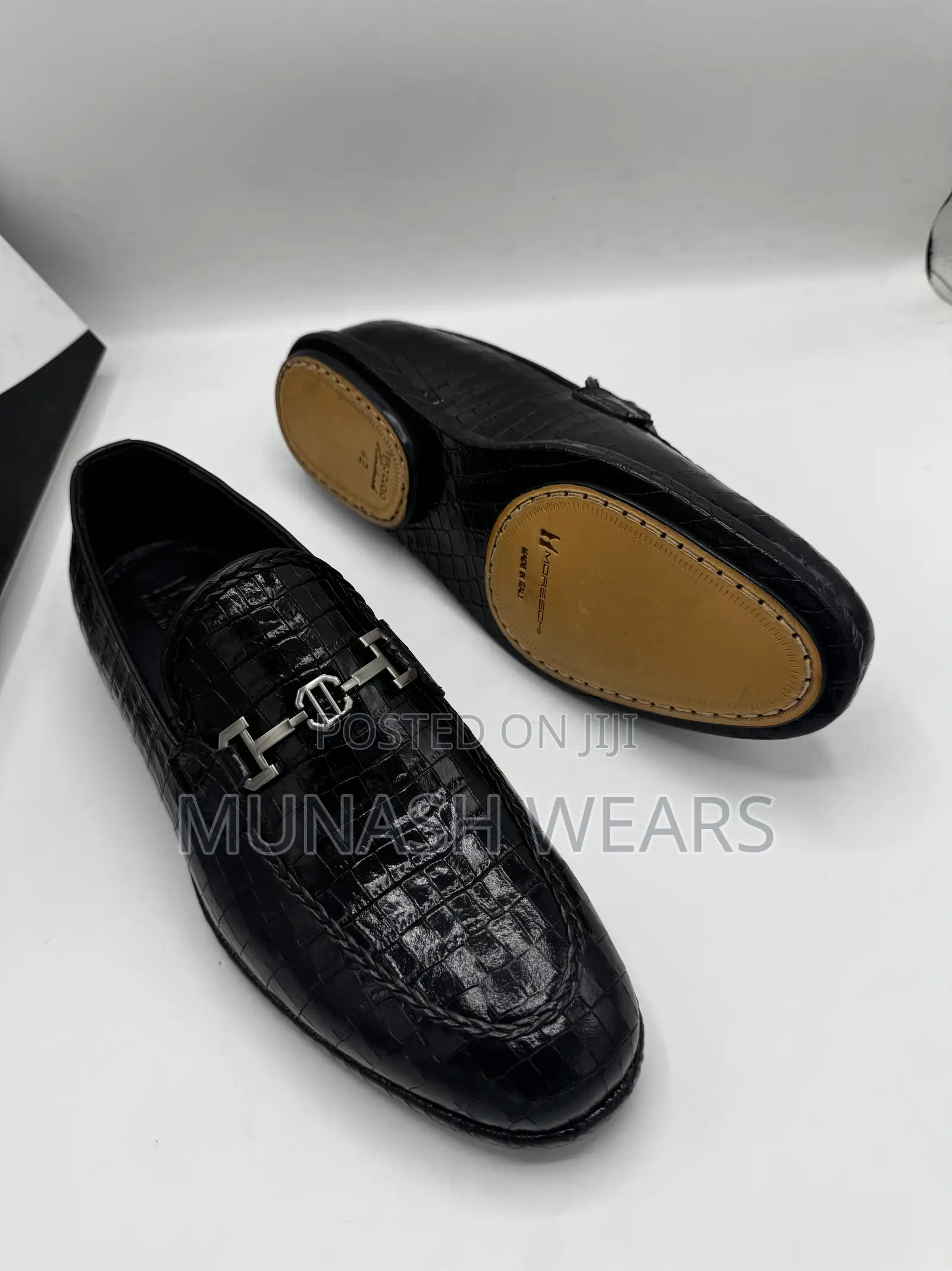Italian Moreachi Leather Sole for Men 40-46 Available