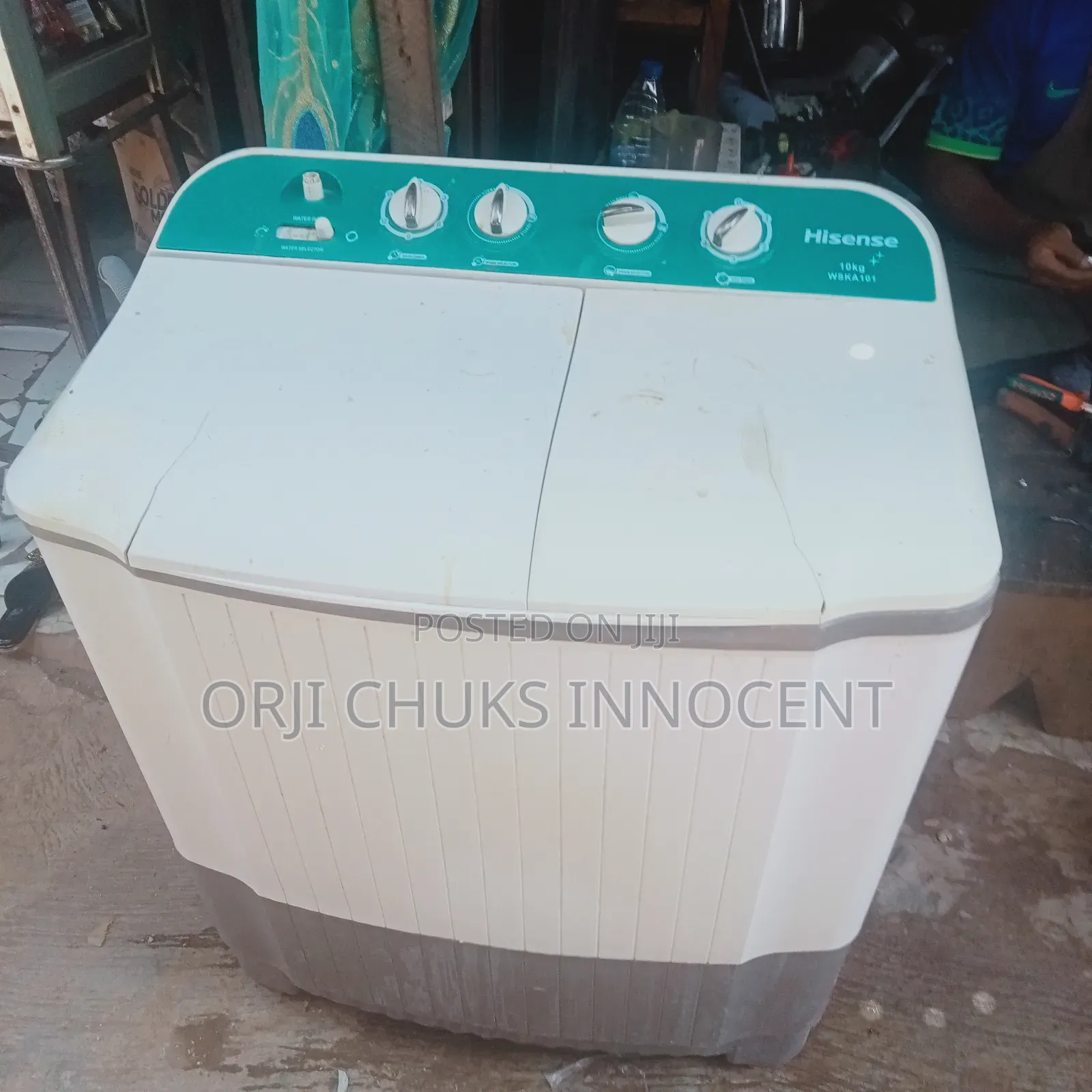 10kg Hisense Washing Machine -Tokunbo