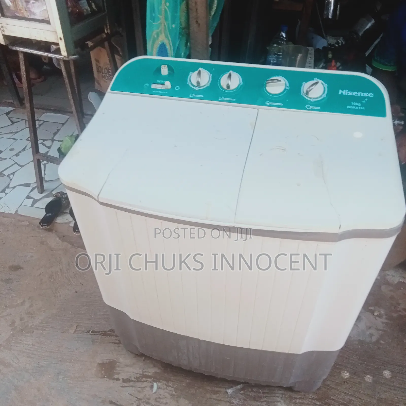 10kg Hisense Washing Machine -Tokunbo