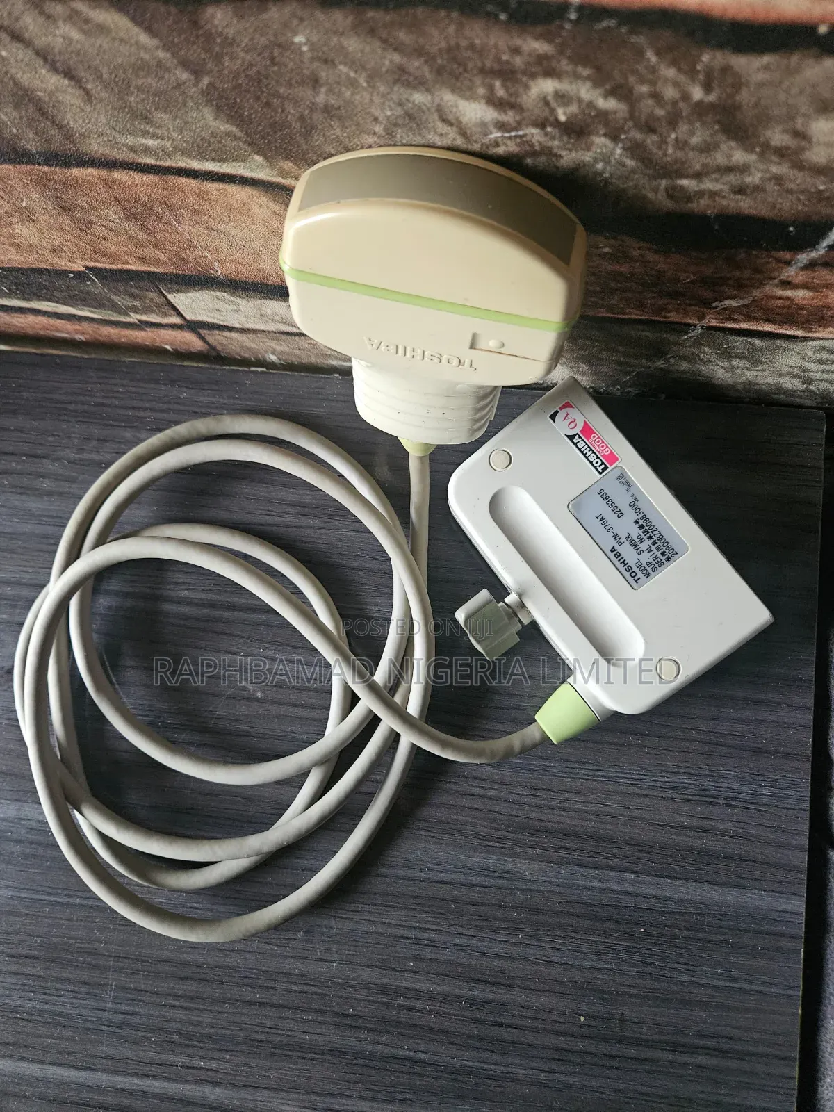 Original Toshiba Nemio Convex Ultrasound Probe (Transducer) for Sale