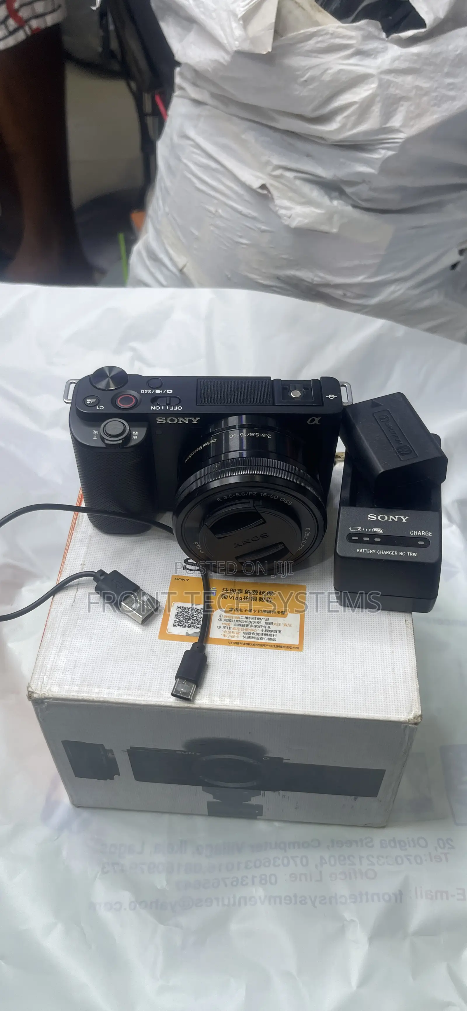 Sony Zve10 4k Video Camera