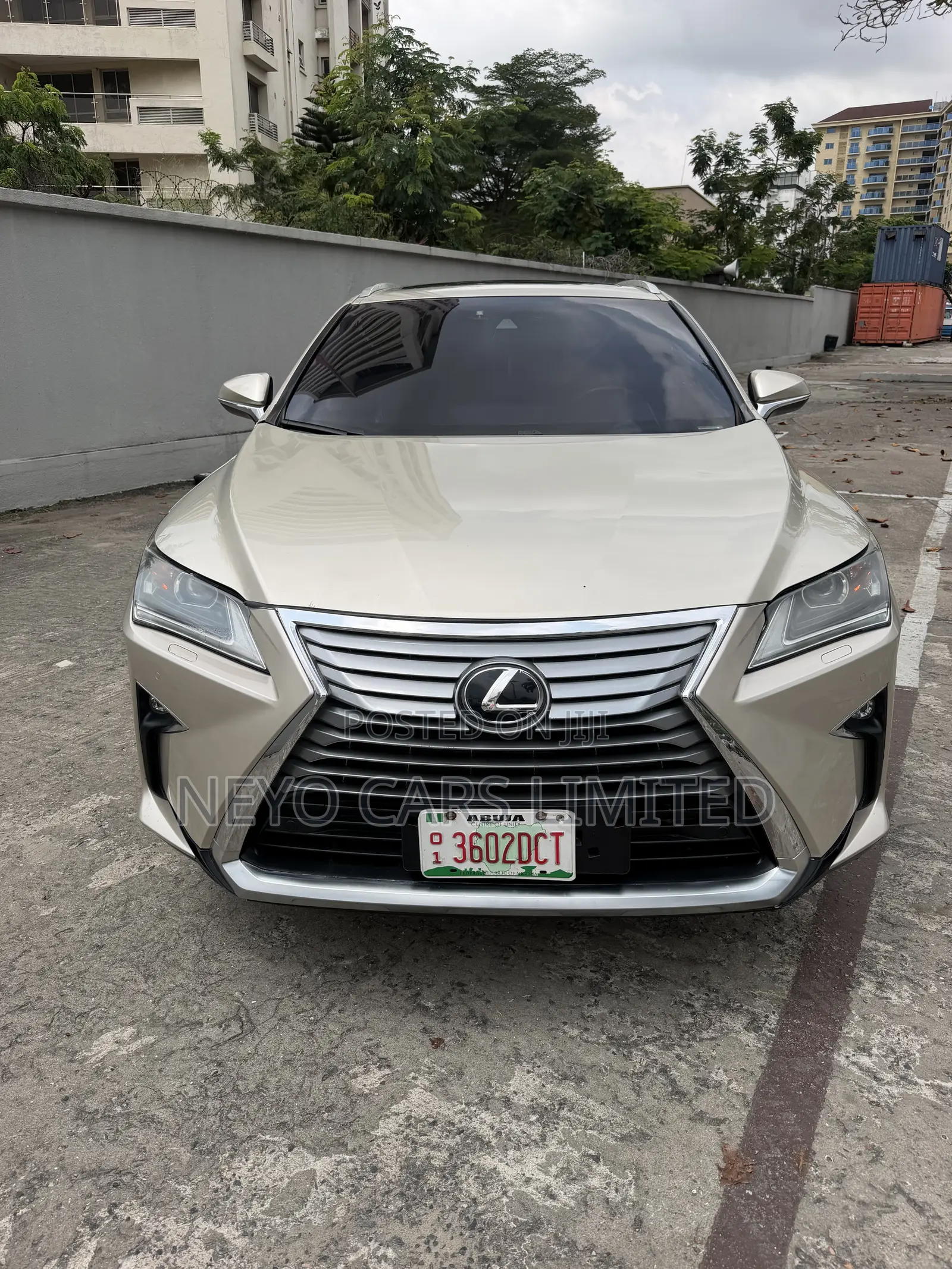 Lexus RX 350 AWD 2017 Gold