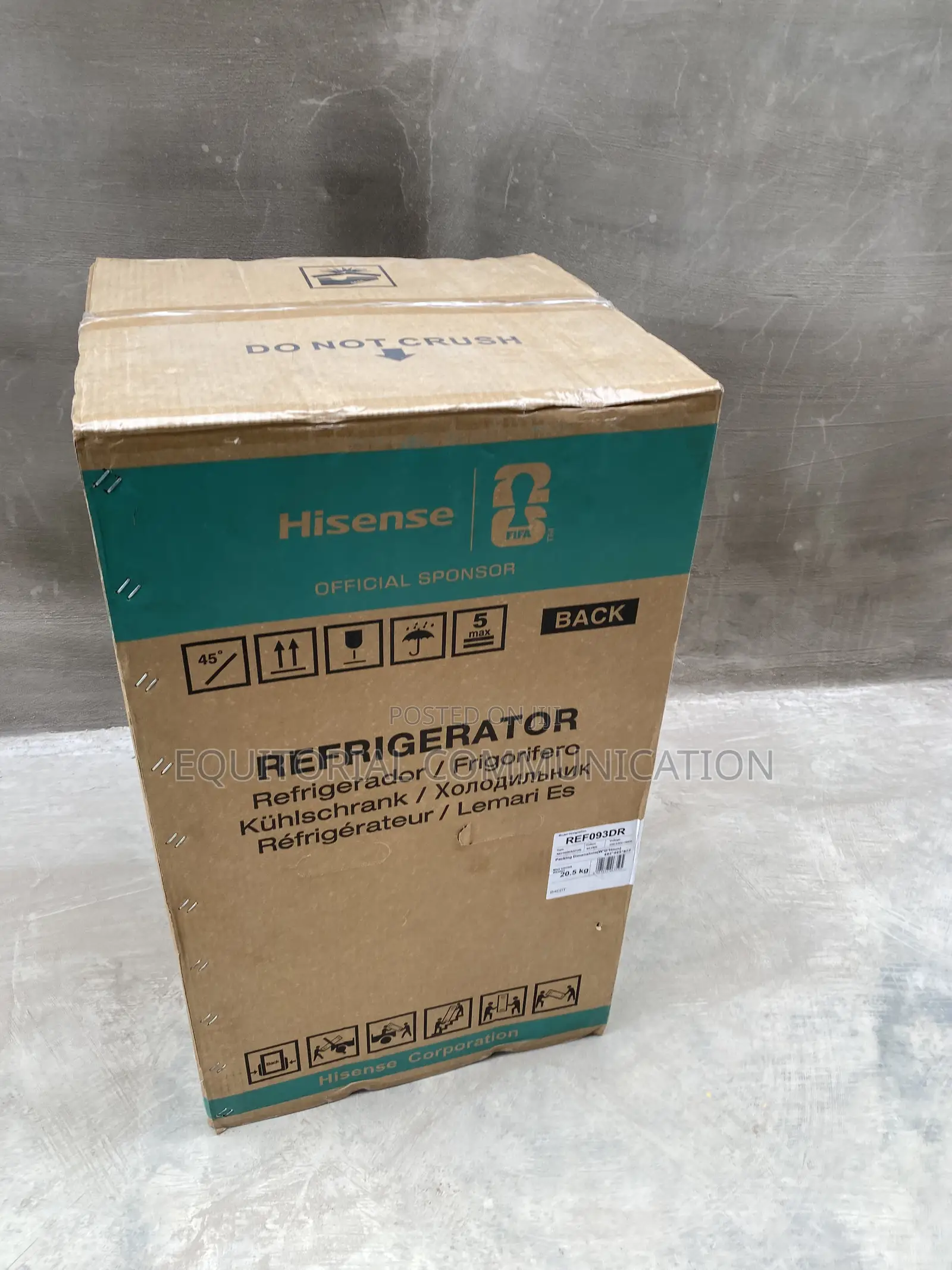 Hisense REF093DR Compact 90-Litre Refrigerator With Top Freezer