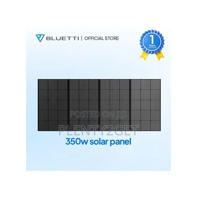 BLUETTI 350W Portable Solar Panel, 23.4% High Conversion Efficiency