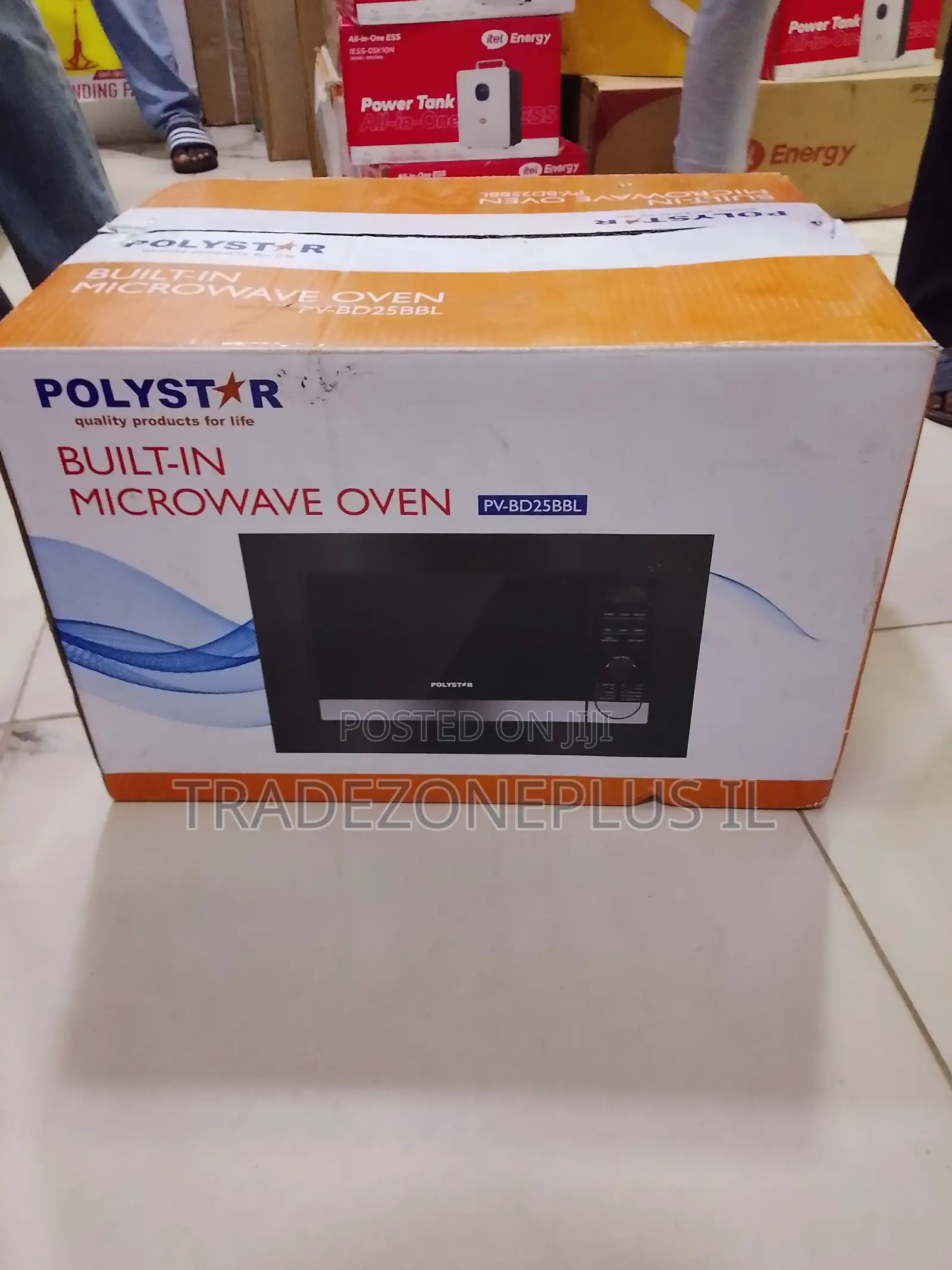Polystar Microwave With Digital Settings and Grill