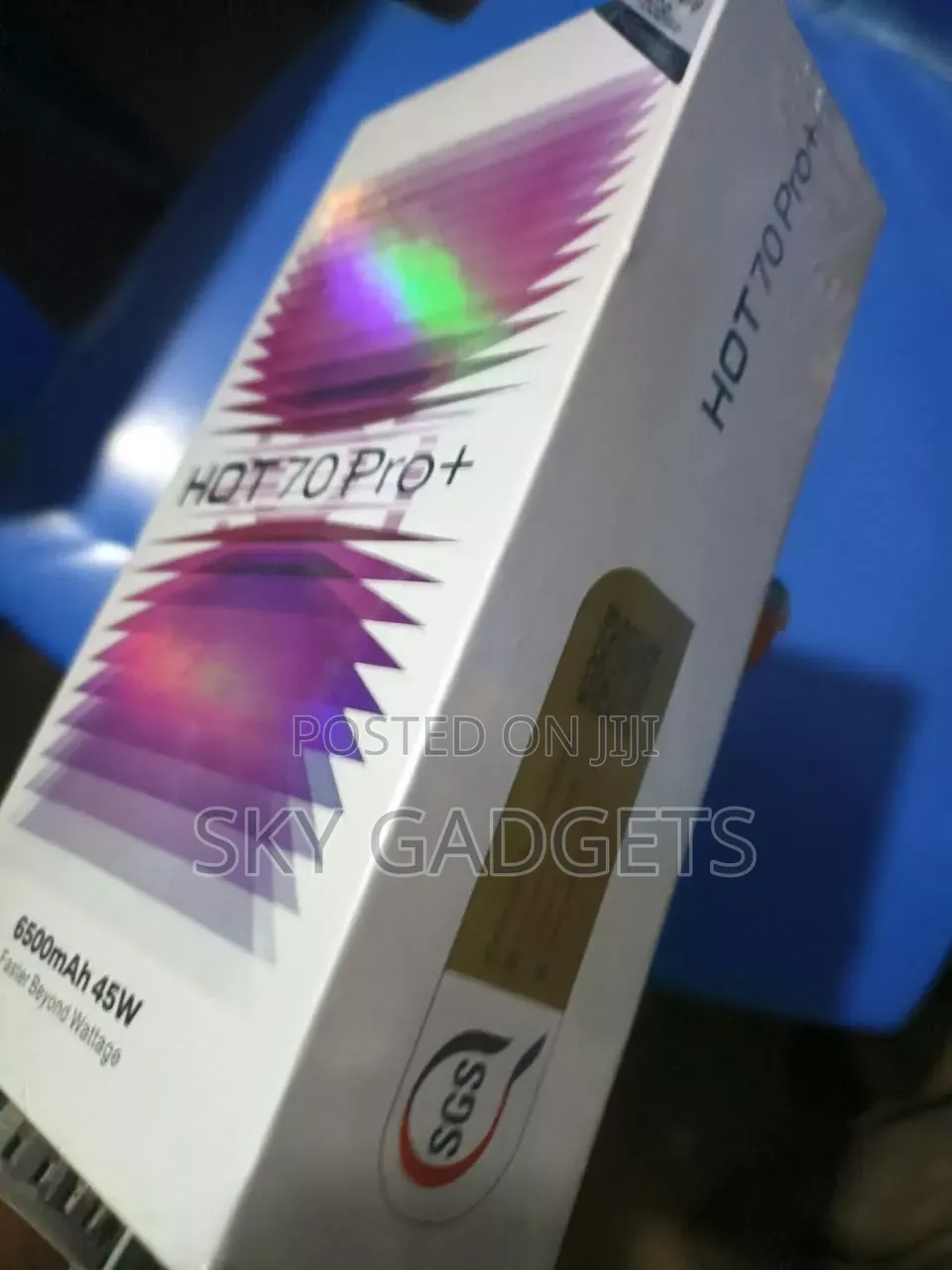 New Infinix Hot 70 Pro 5G+ 256 GB Gold