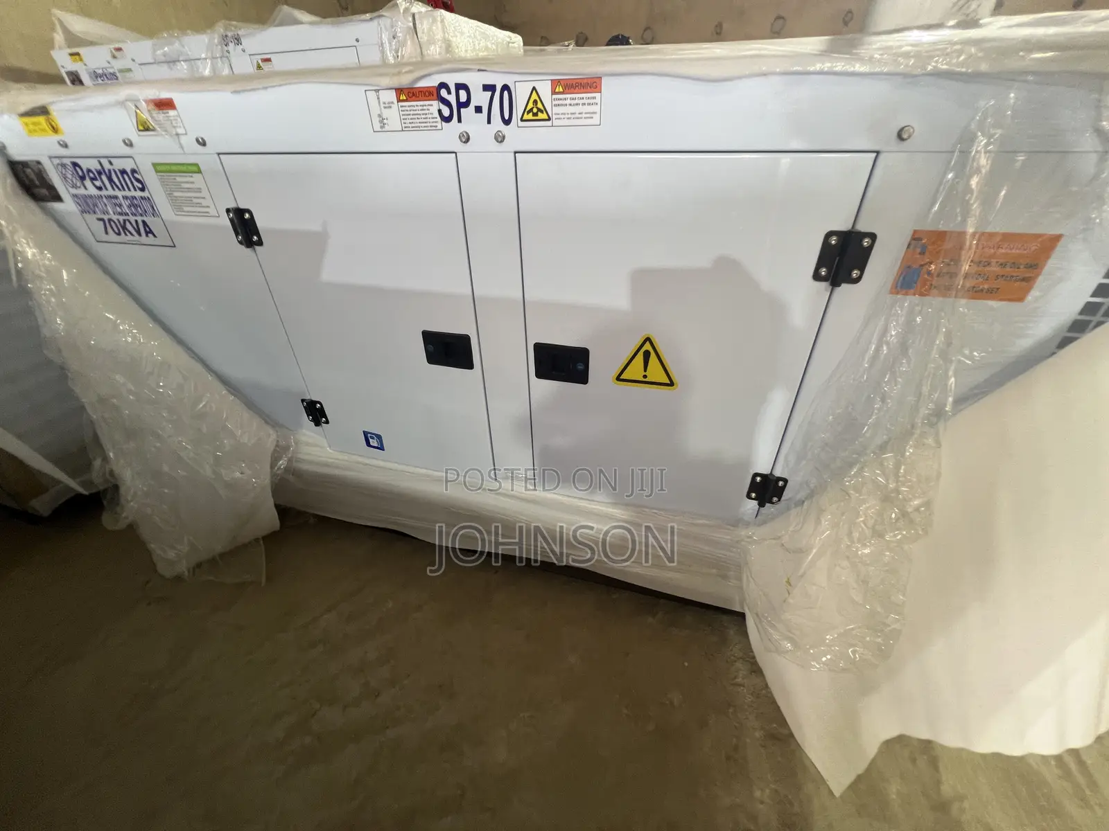 70kva Brand New UKPerkins Soundproof Diesel Generator 100% Copper 