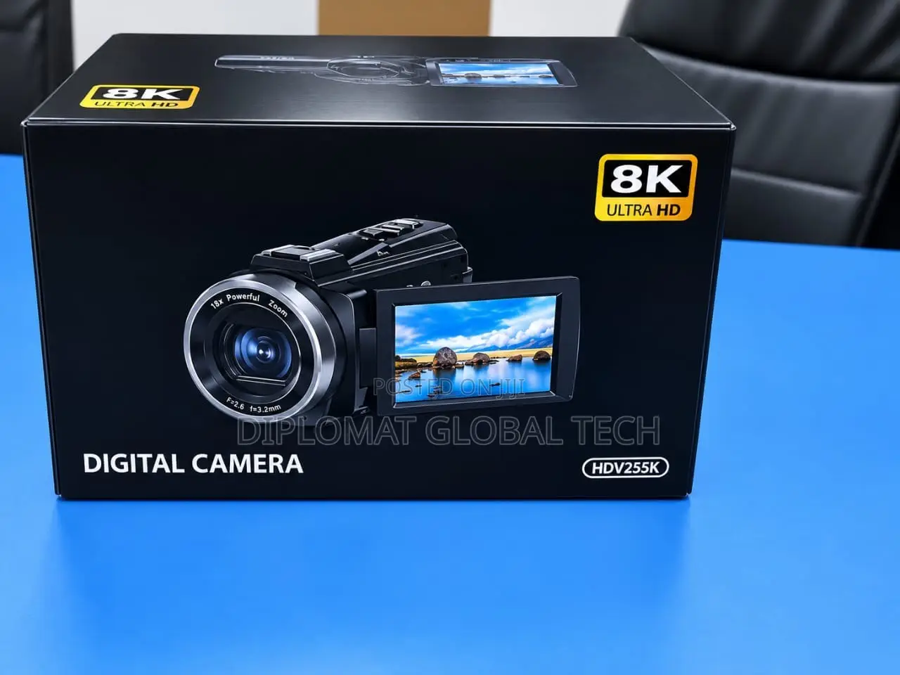 Hdv255k 8k Video Wi-Fi Camera Camcorder 2025 Latest 88mp Ultra HD