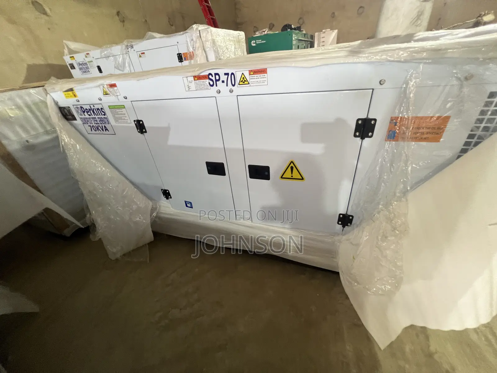70kva Brand New UKPerkins Soundproof Diesel Generator 100% Copper 