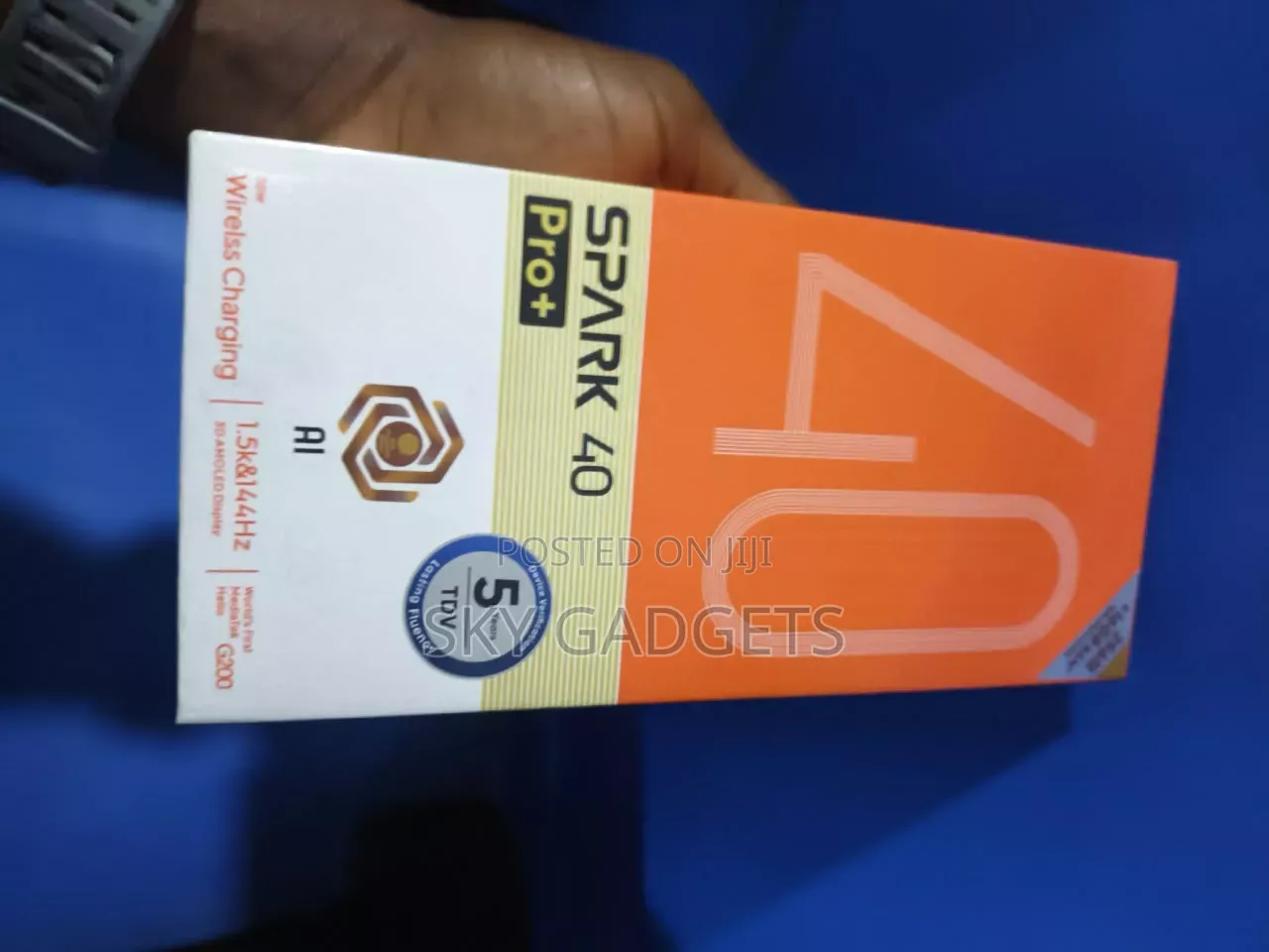New Tecno Spark 40 Pro+ 256 GB Black