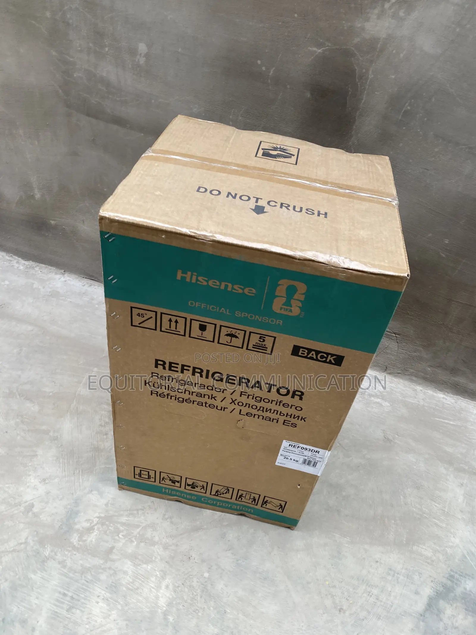 Hisense 90L REF093DR Refrigerator for Small Apartments