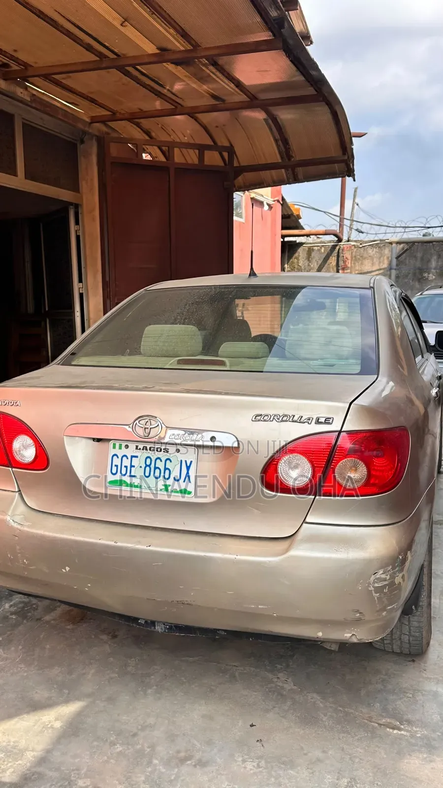 Toyota Corolla 2005 Gold
