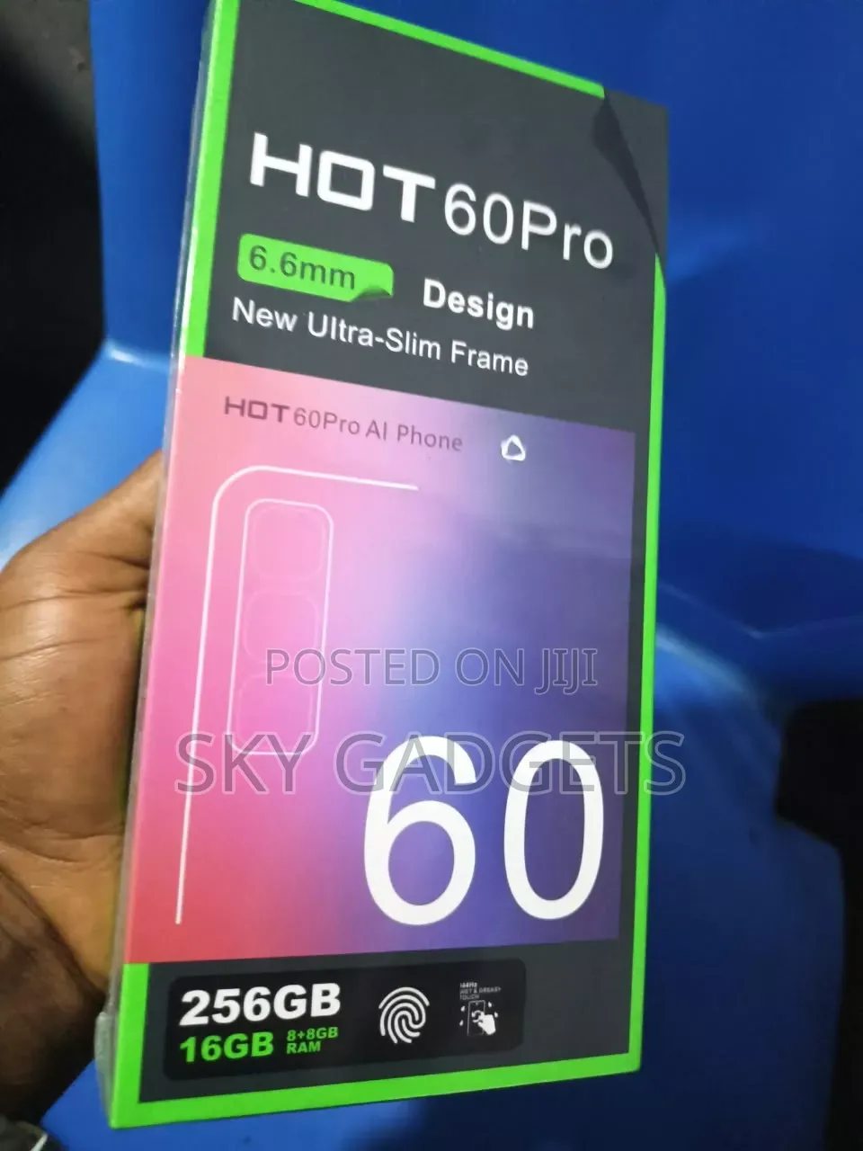 New Infinix Hot 60 Pro 256 GB Black