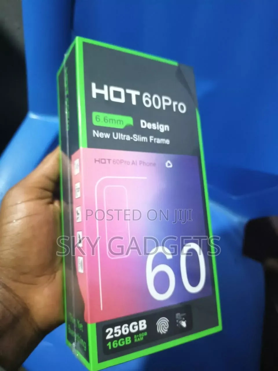 New Infinix Hot 60 Pro 256 GB Black