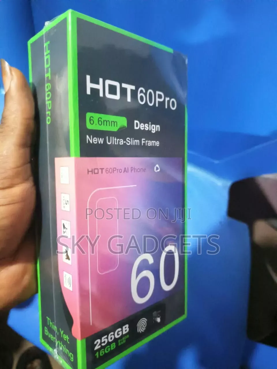 New Infinix Hot 60 Pro 256 GB Black