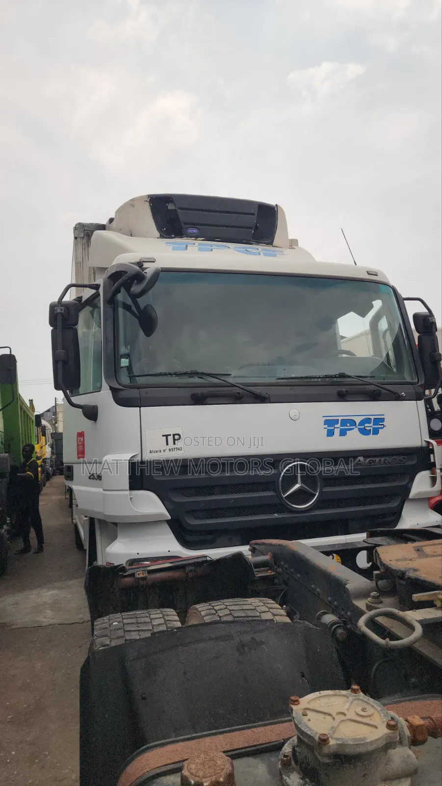 Mercedes Benz Actros Refrigerator Truck 2012 White