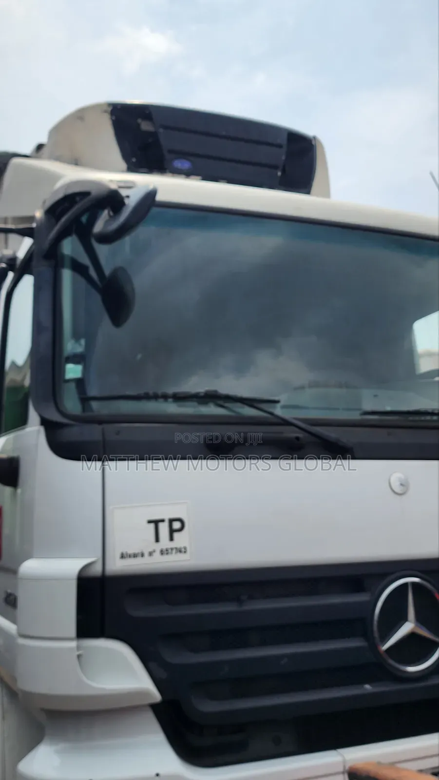 Mercedes Benz Actros Refrigerator Truck 2012 White