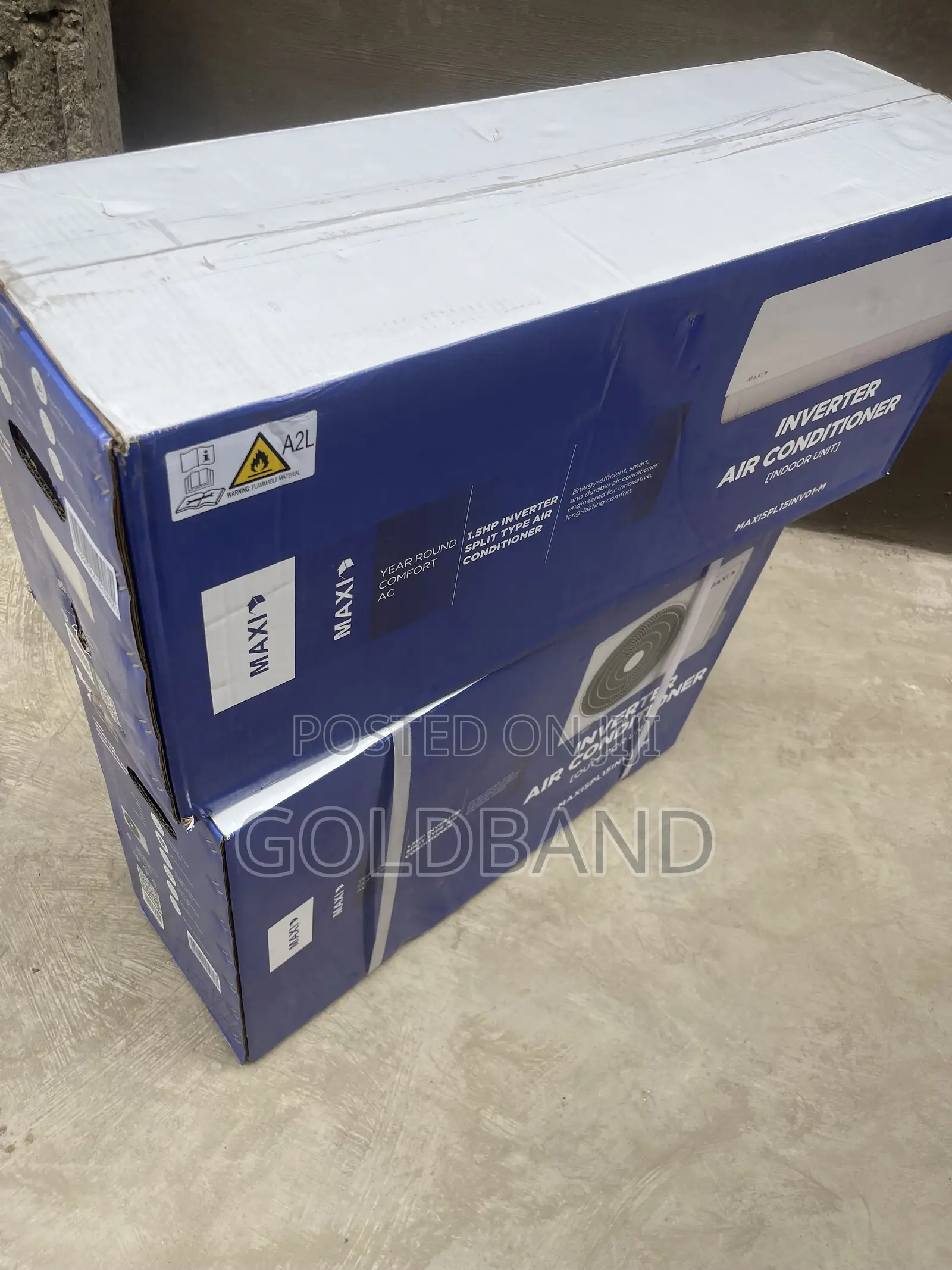 Maxi 1.5HP Inverter Split Aircon for Home Comfort