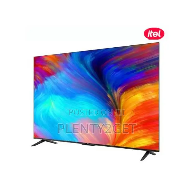 Itel 65-Inch 4K QLED Smart TV, VIDAA OS, Dual-Band Wi-Fi, 24W Speakers