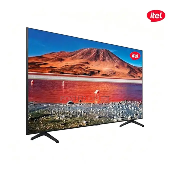 Itel 65-Inch 4K QLED Smart TV, VIDAA OS, Dual-Band Wi-Fi, 24W Speakers