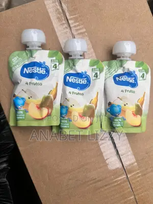 Nestle Pouches 4 Frutas for Babies