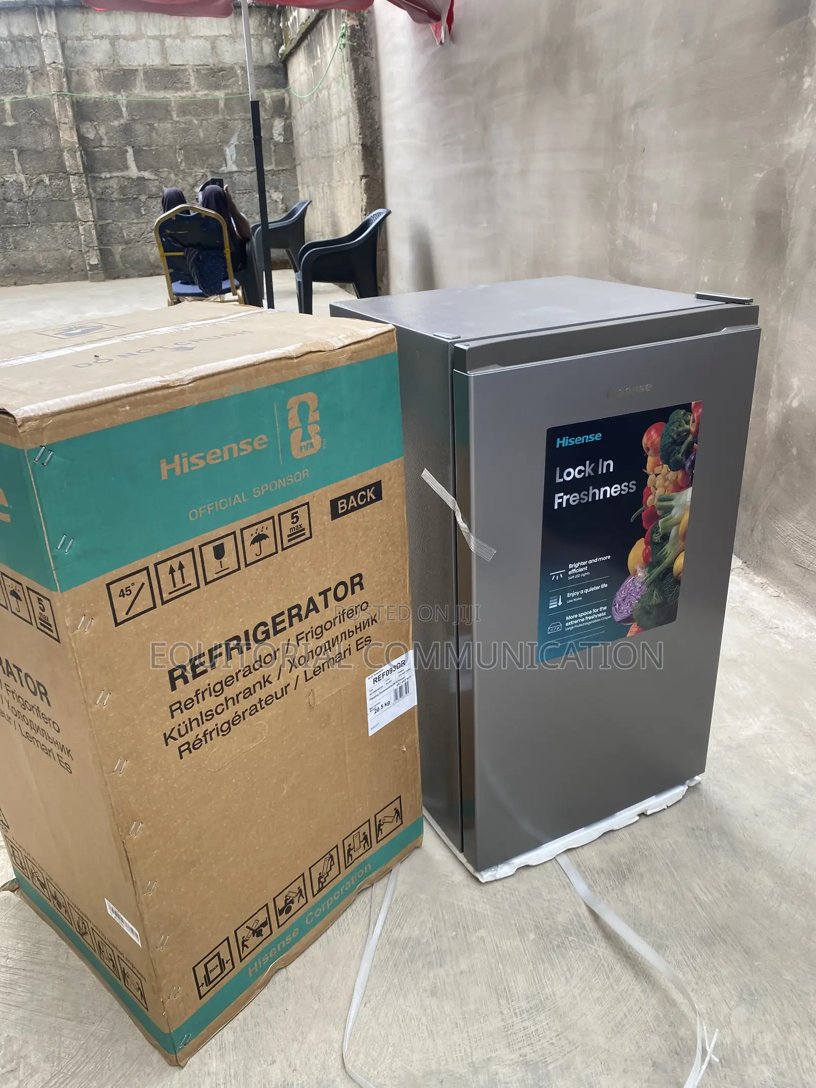 Hisense REF093DR 90-Litre Fridge for Drinks and Food Storage