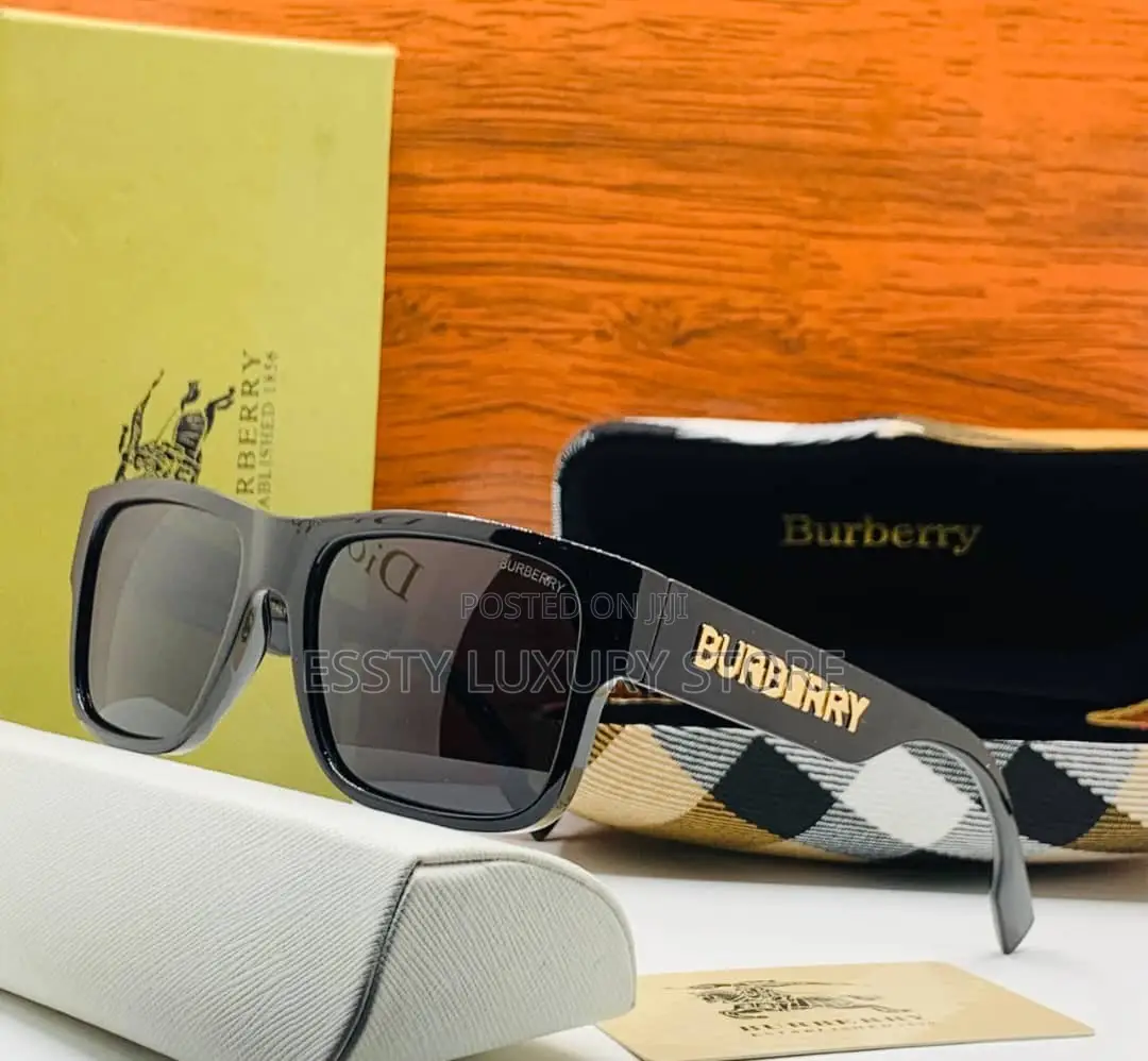 High Quality Luxury Burberry Men Sunglasses