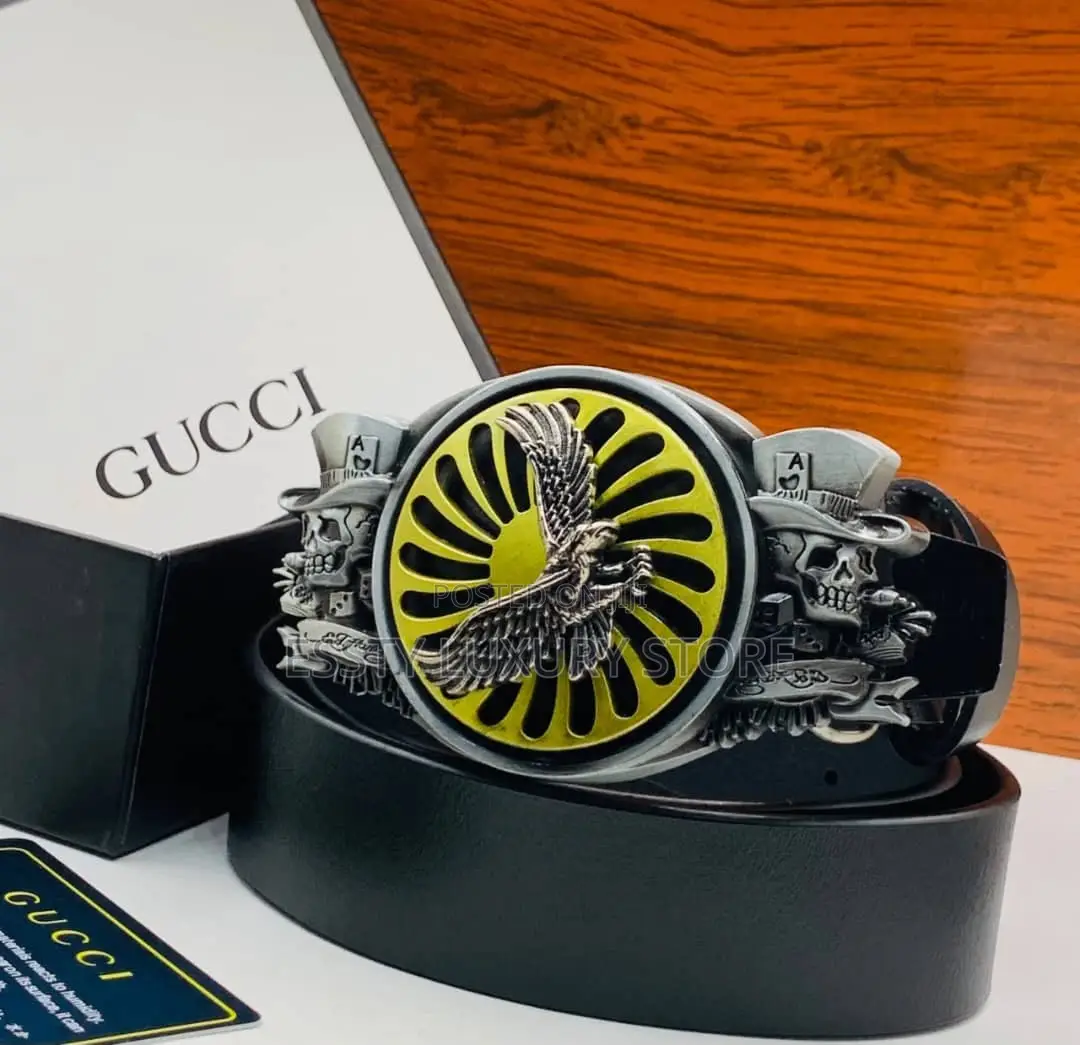 High Quality Luxury Men Jean Belt