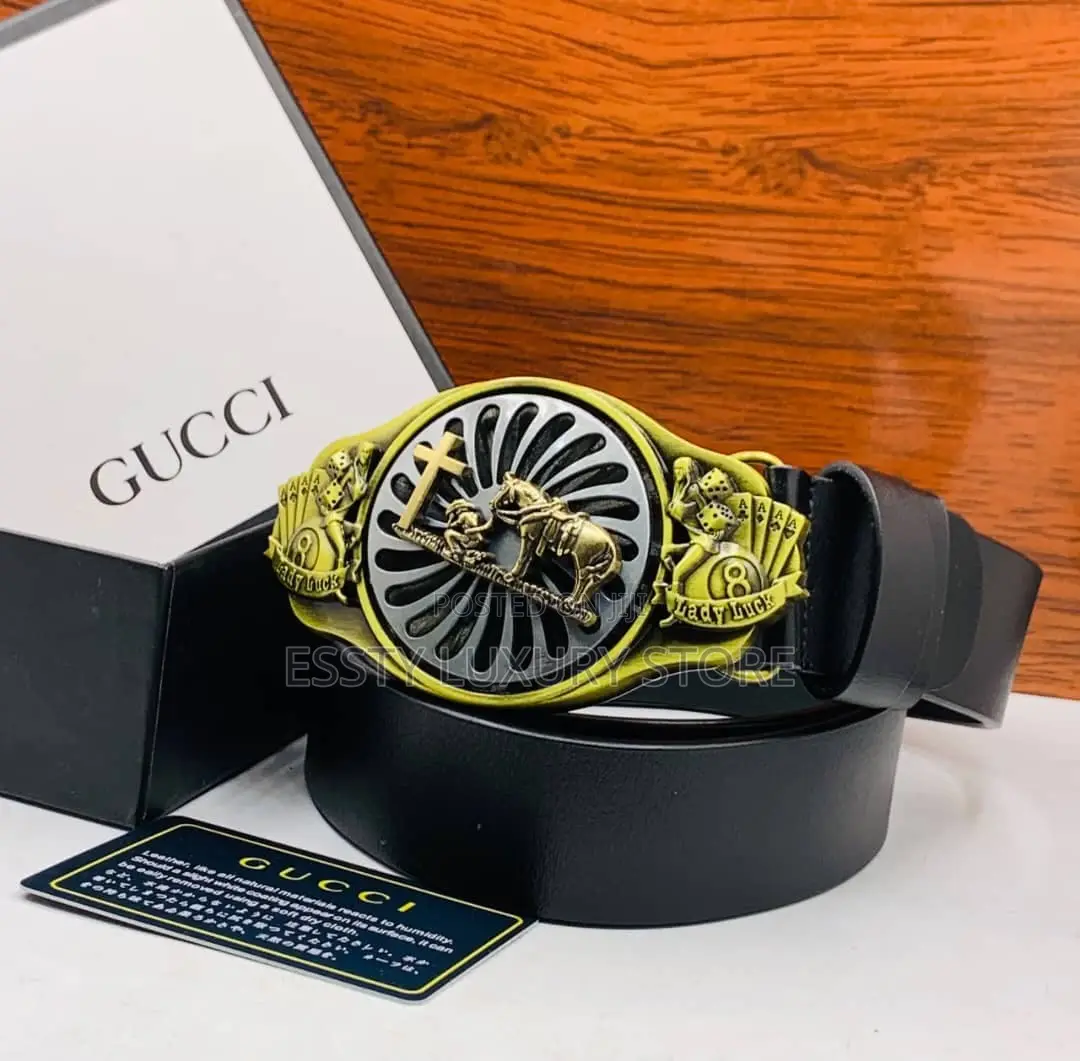 High Quality Luxury Men Jean Belt