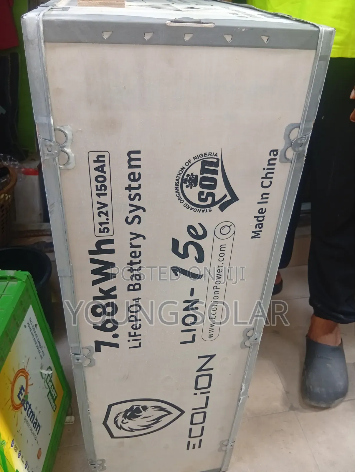 Ecolion 7.6kwh 48v Lithium Ion Batteries