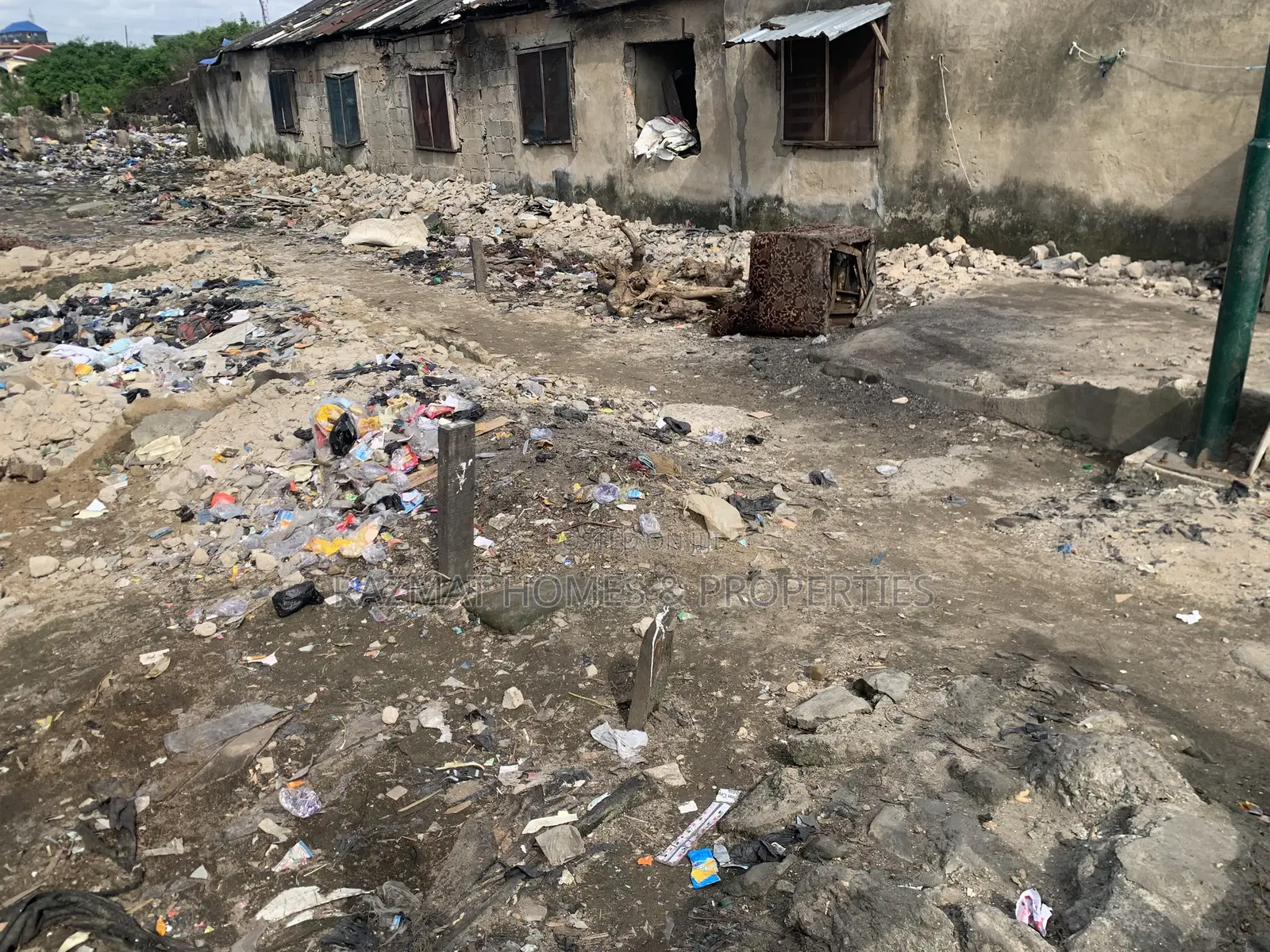 A Demolished Quarter Plot of Land Measuring 150sqm