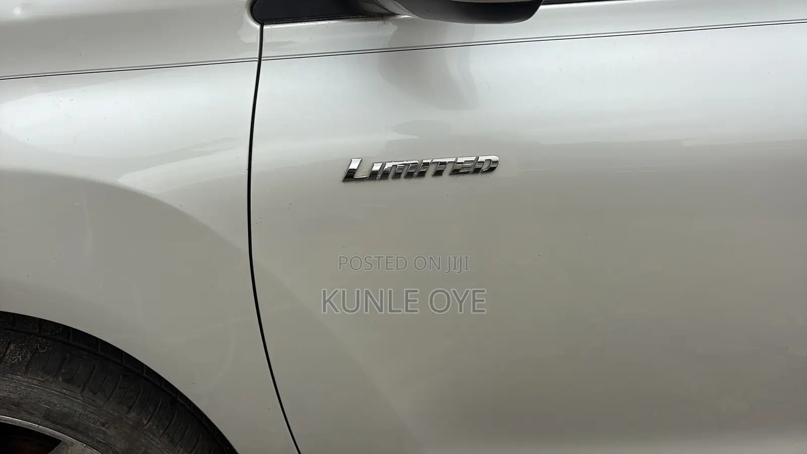 Toyota Highlander Limited 2012 White