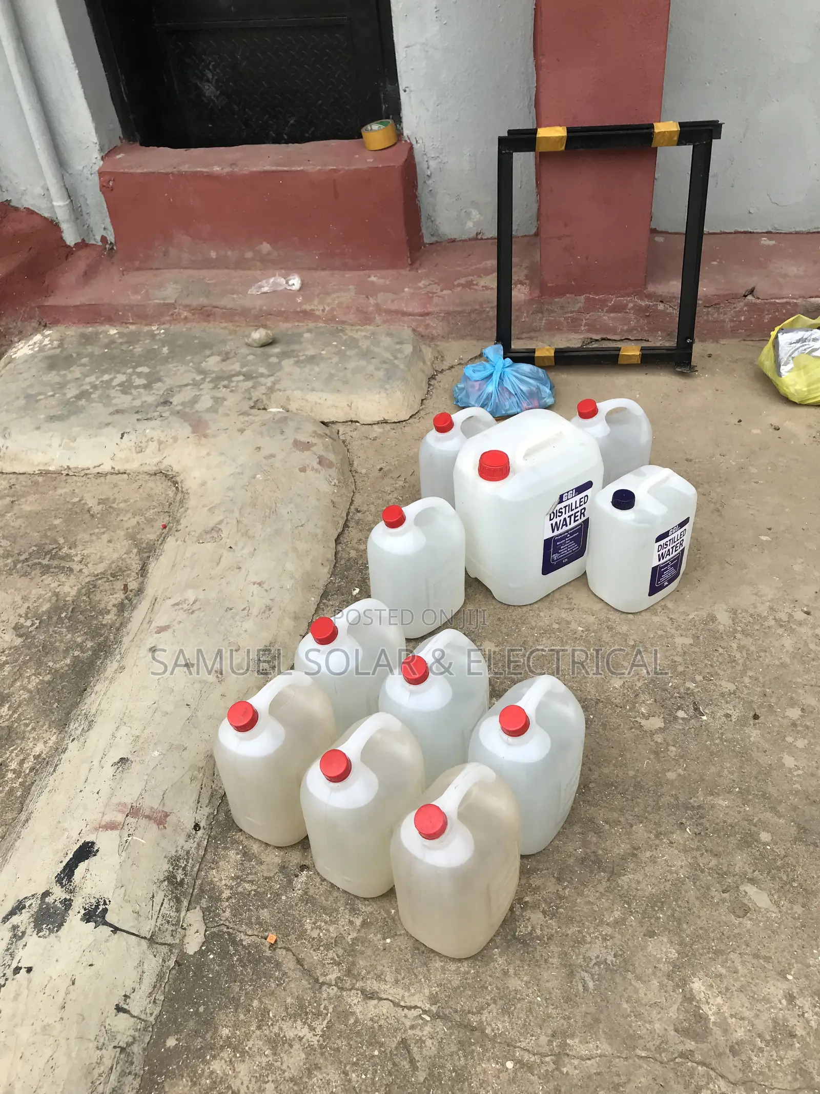 Distilled Solar Water & Electrolytes