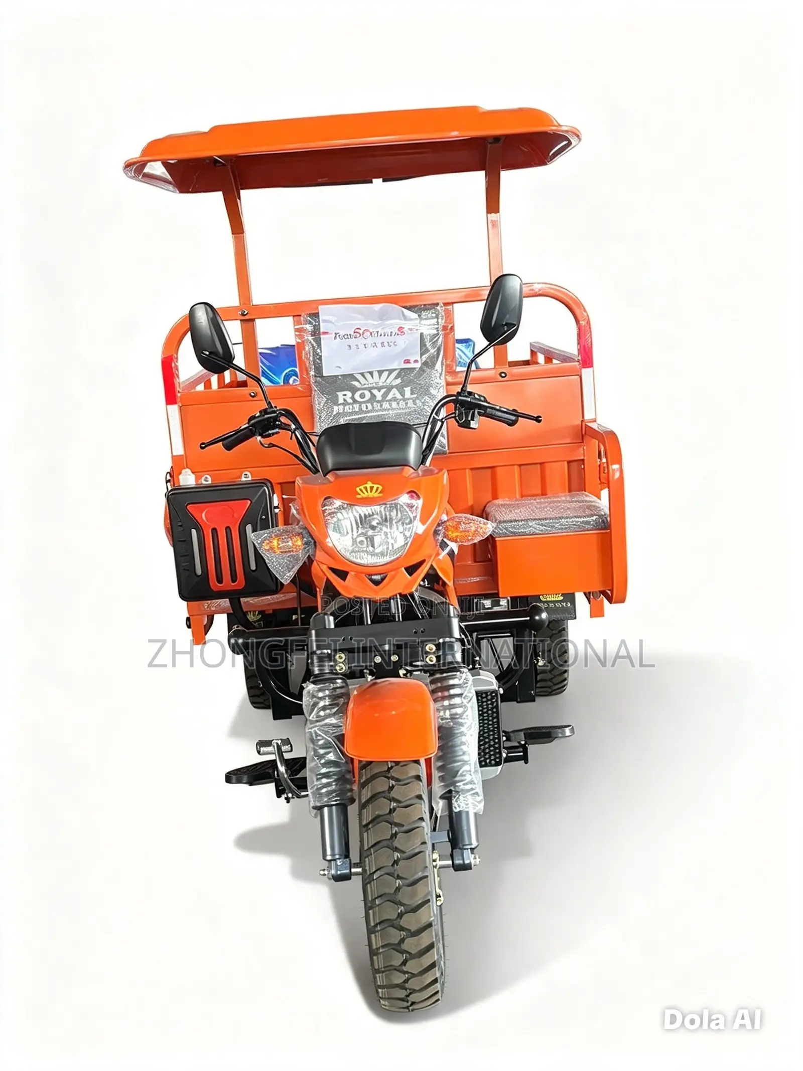 New Royal Motorcycle 2026 Orange