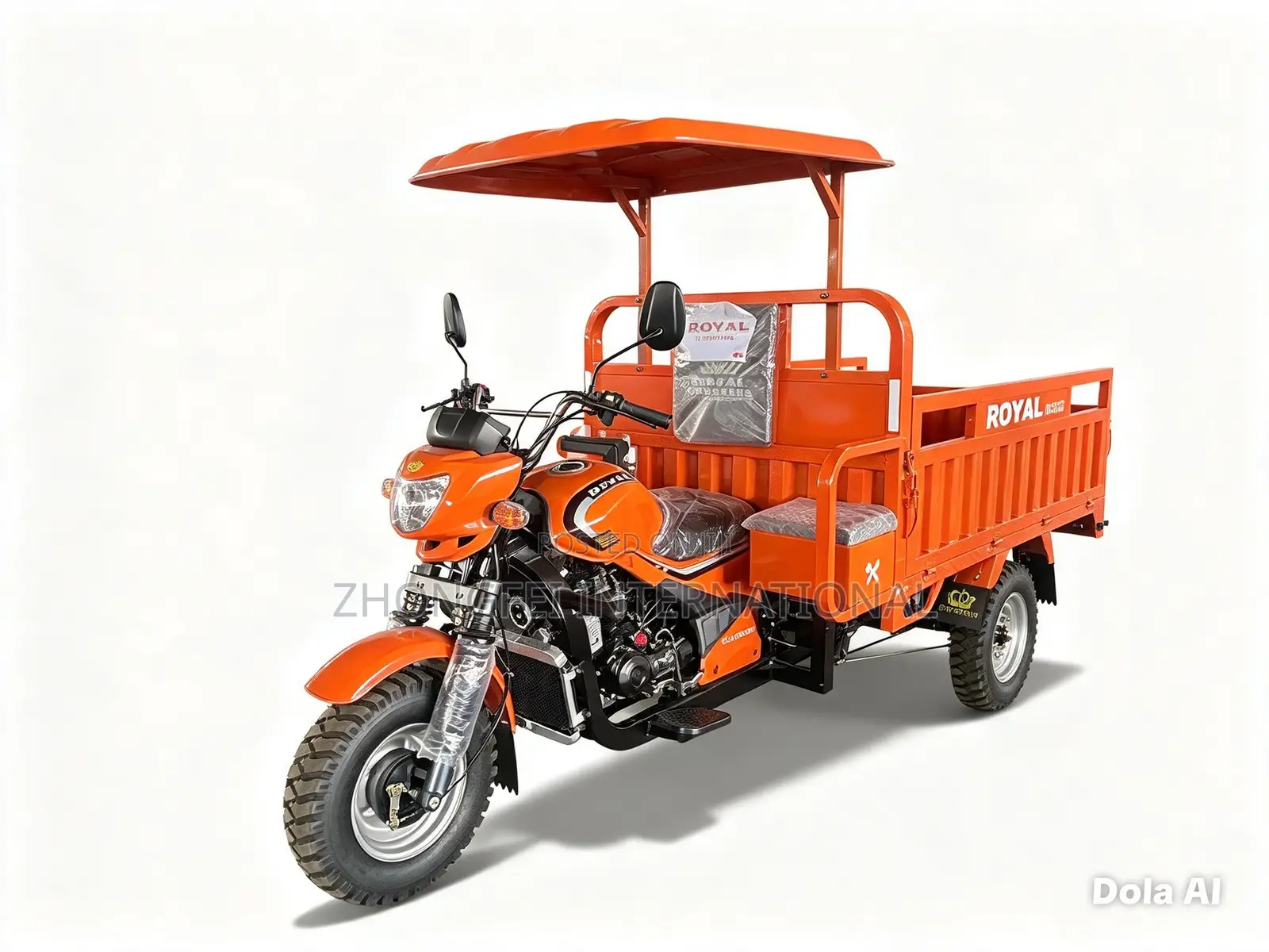New Royal Motorcycle 2026 Orange
