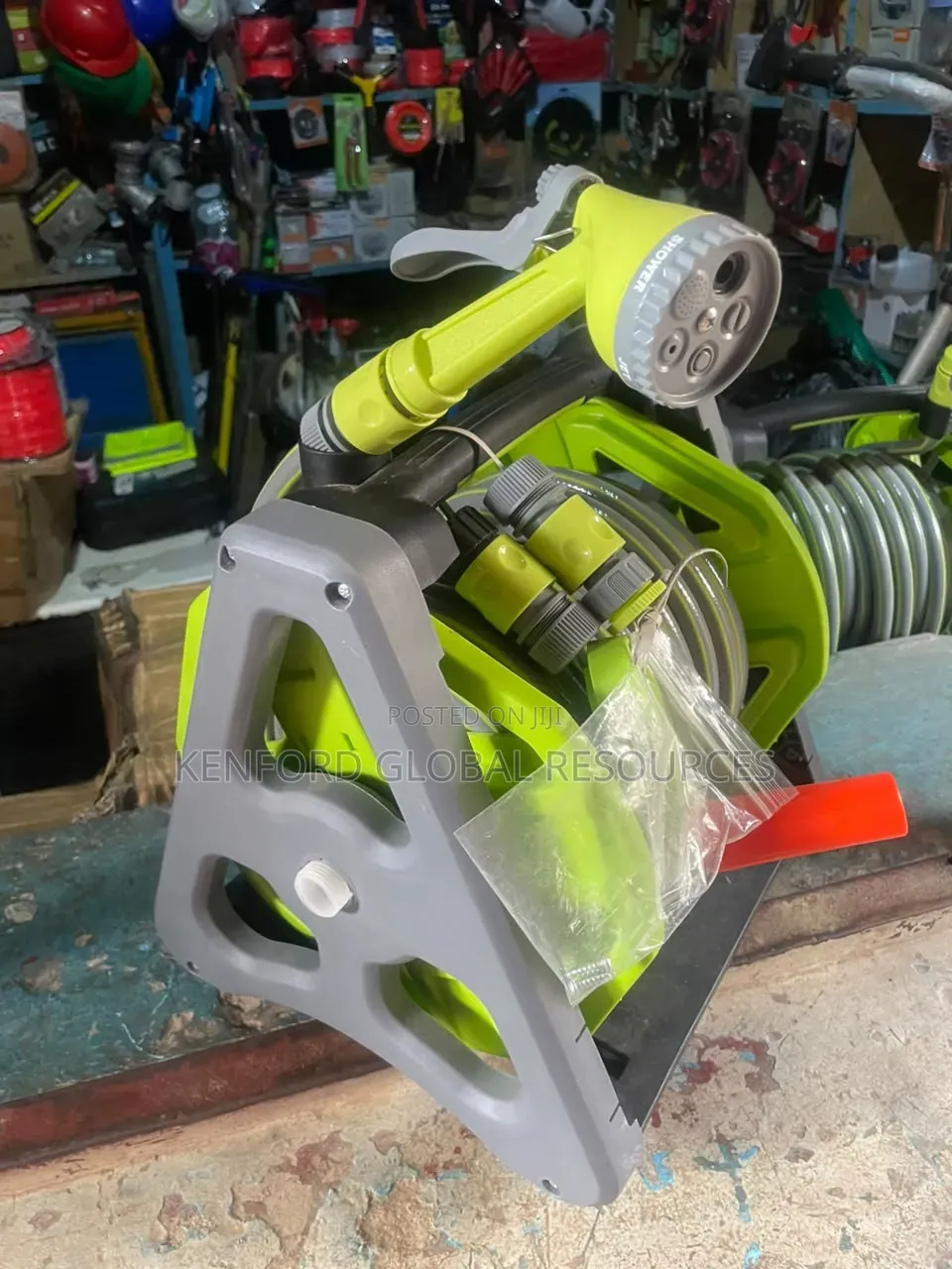 Garden Hose With Nozzle