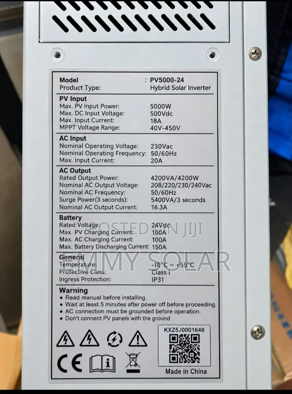 Solar Inverter 4.2kva Hybriy