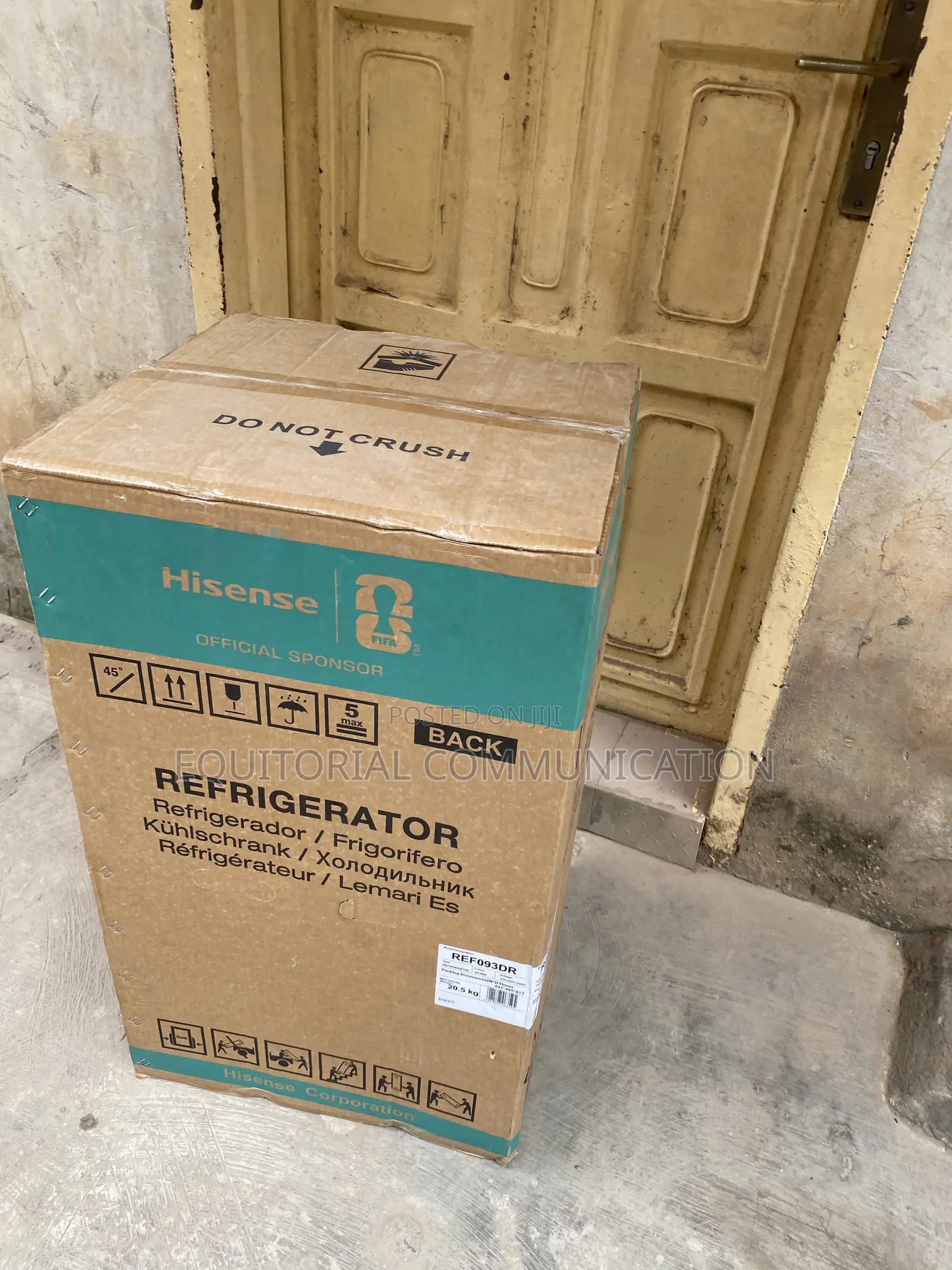 Hisense 90-Litre Compact Fridge for Home and Workplace REF093DR